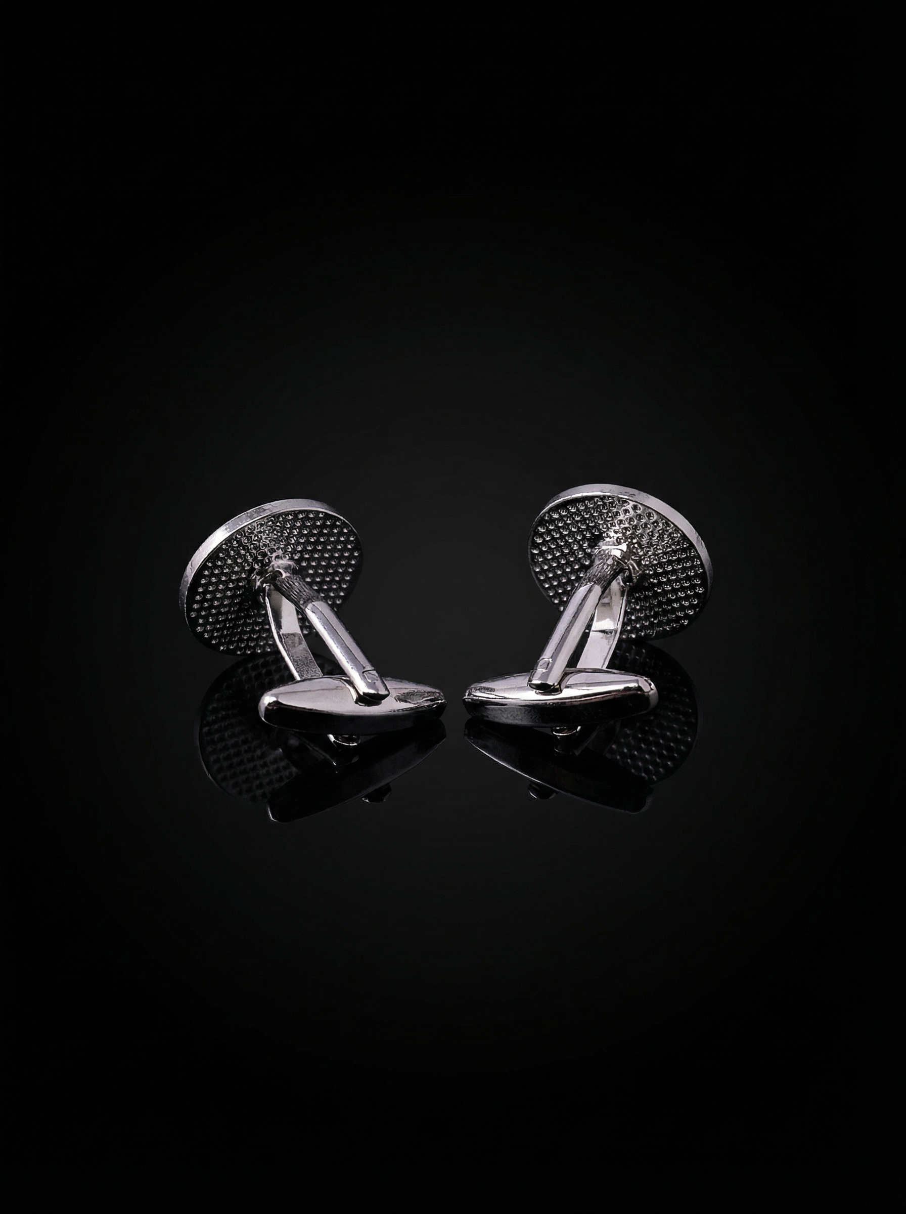 Embossed Pebble Texture Cufflinks Tivaaro
