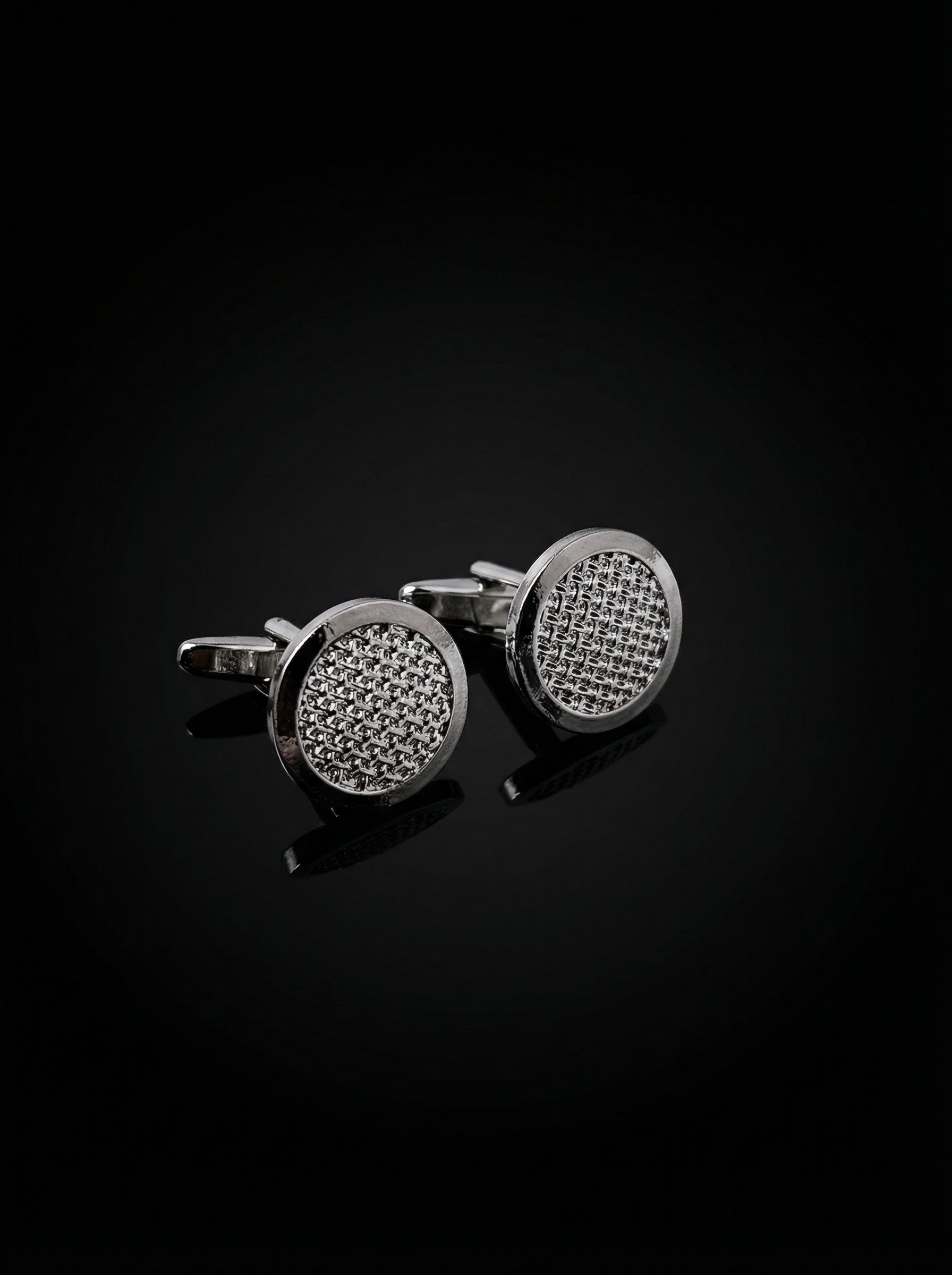 Embossed Pebble Texture Cufflinks Tivaaro