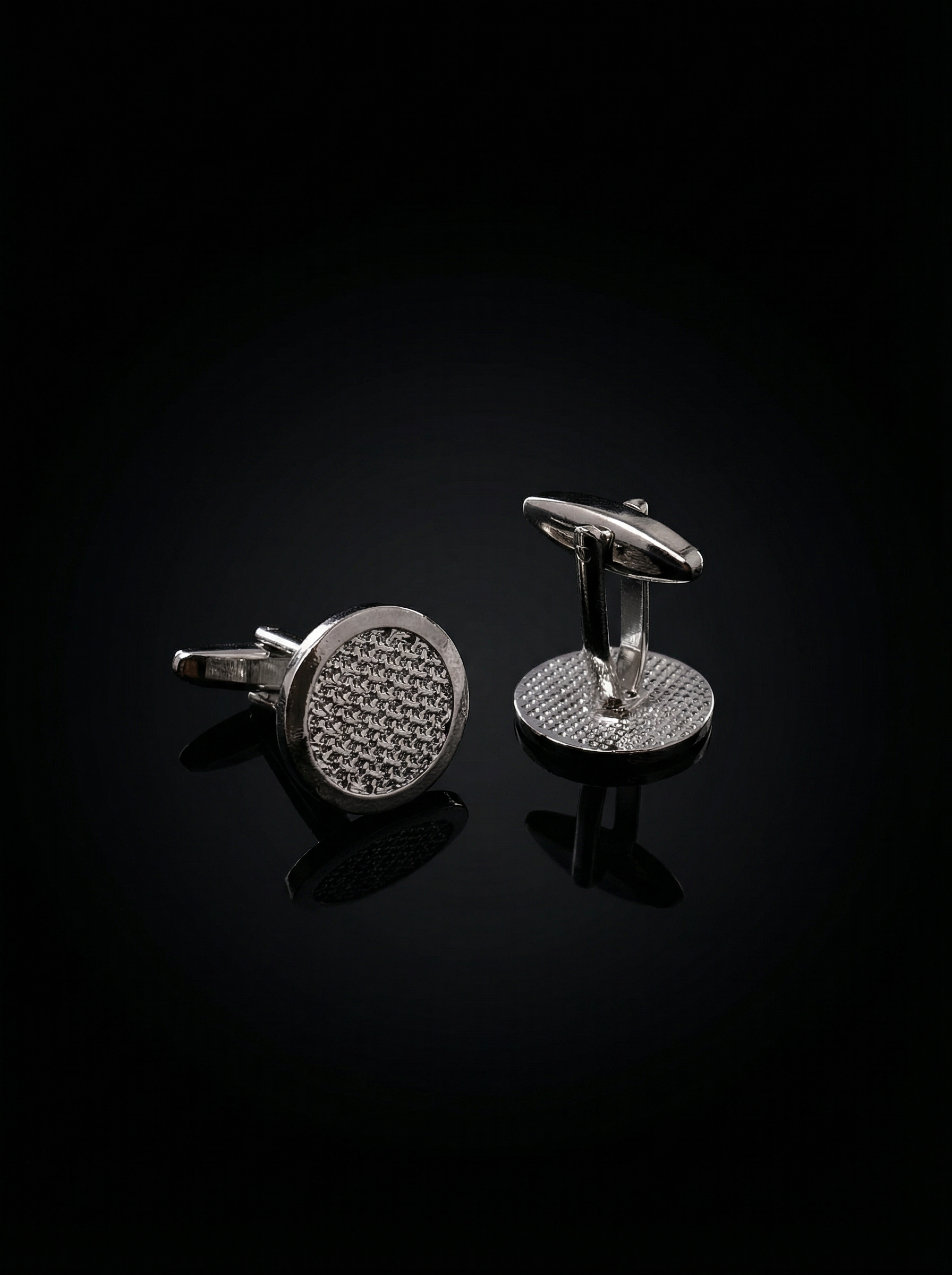 Embossed Pebble Texture Cufflinks Tivaaro