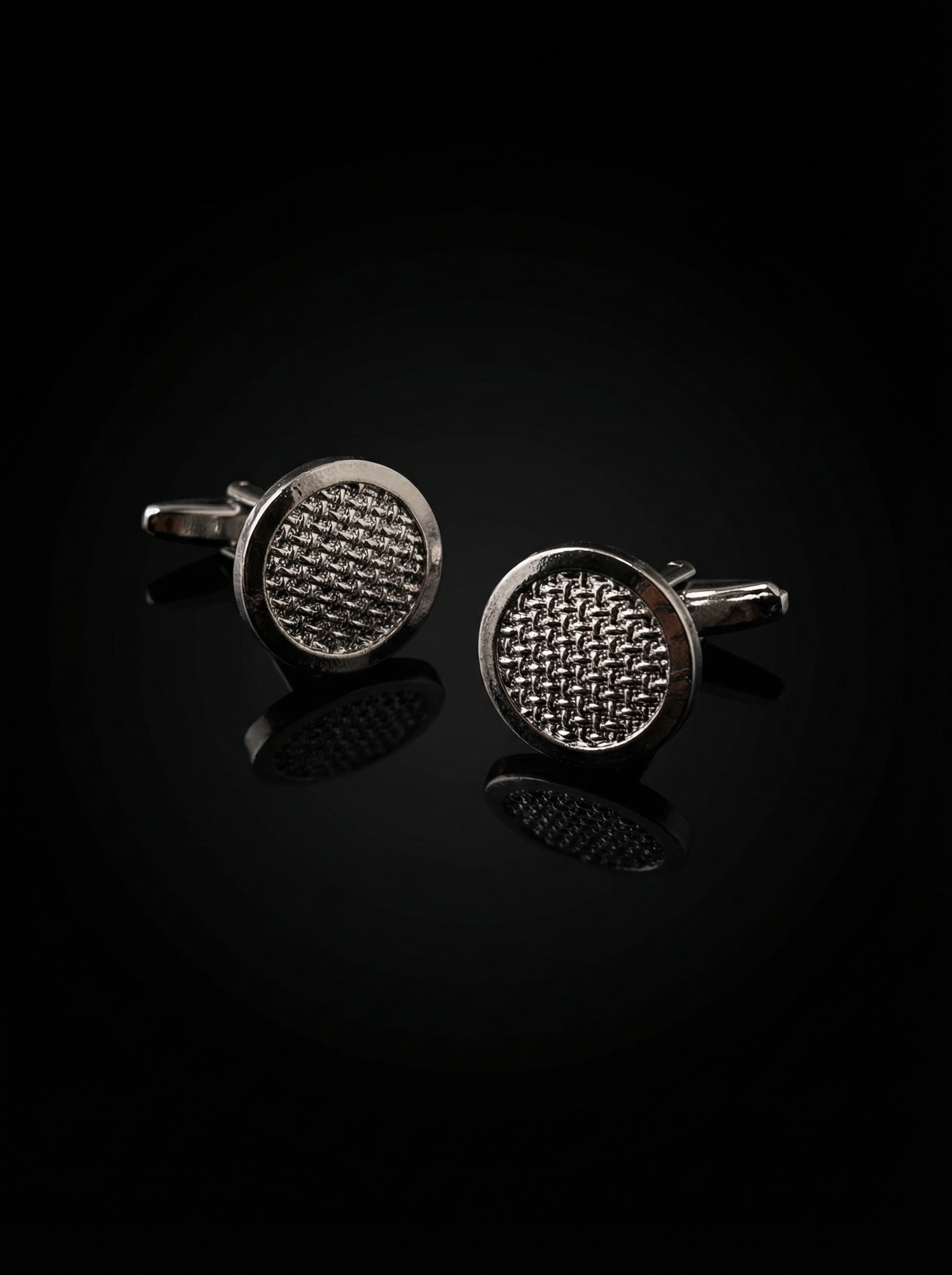 Embossed Pebble Texture Cufflinks Tivaaro