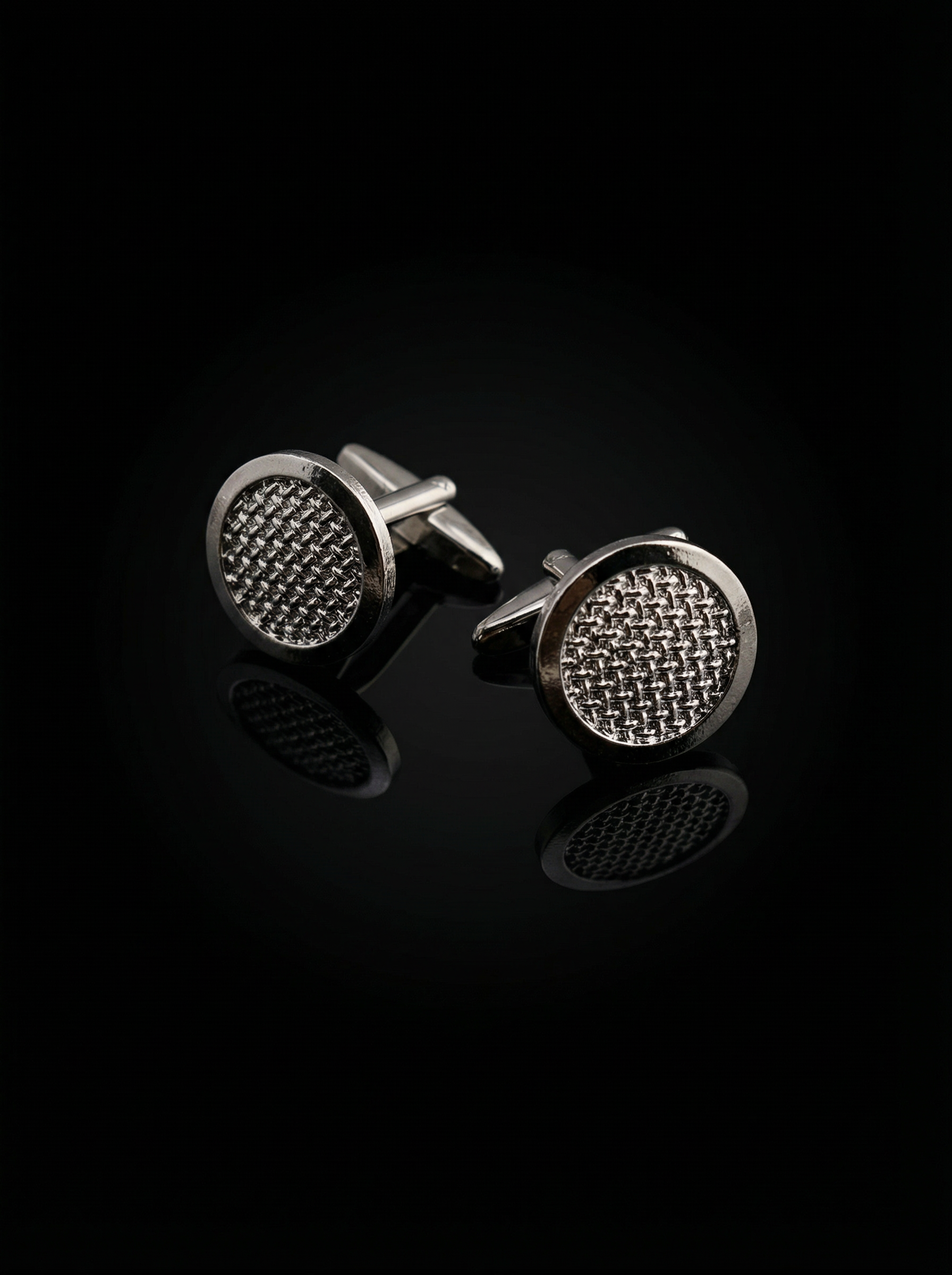 Embossed Pebble Texture Cufflinks Tivaaro