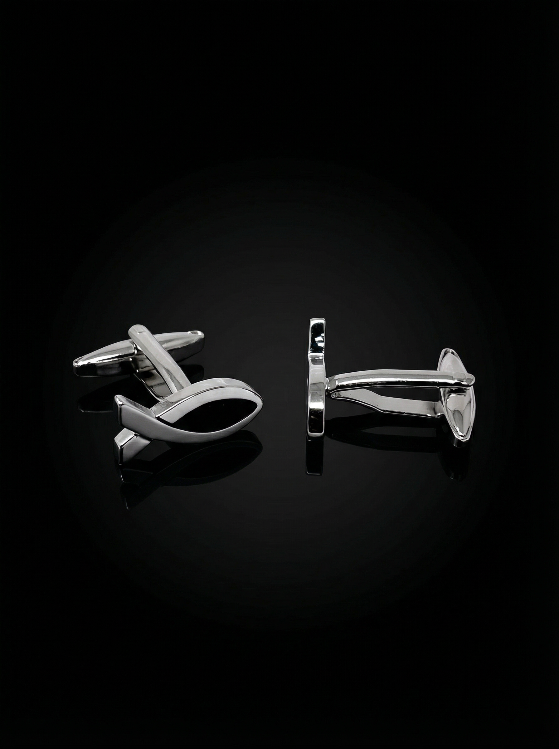 Fish Symbol Cufflinks Tivaaro