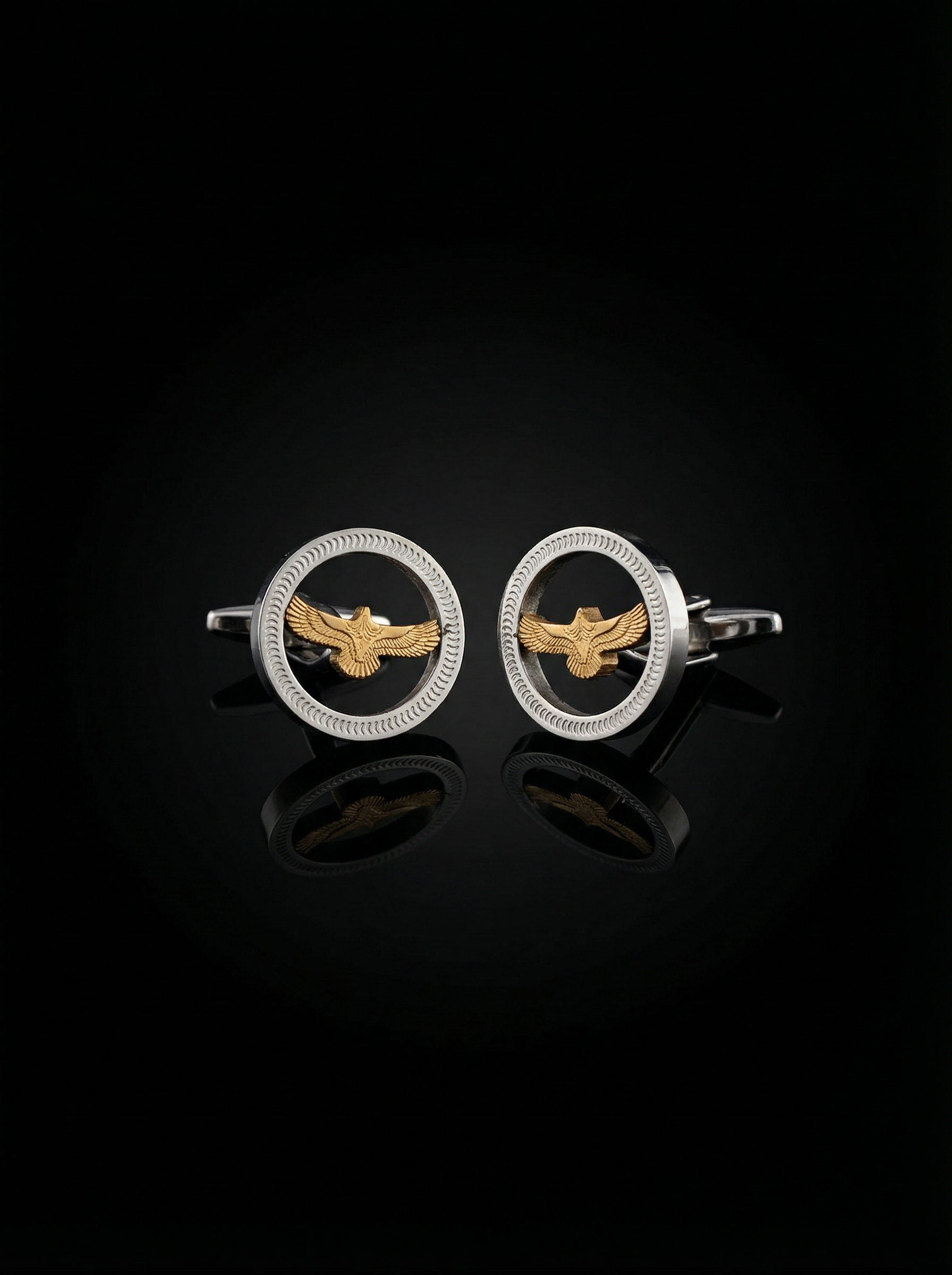 Flying Bird Cufflinks Tivaaro