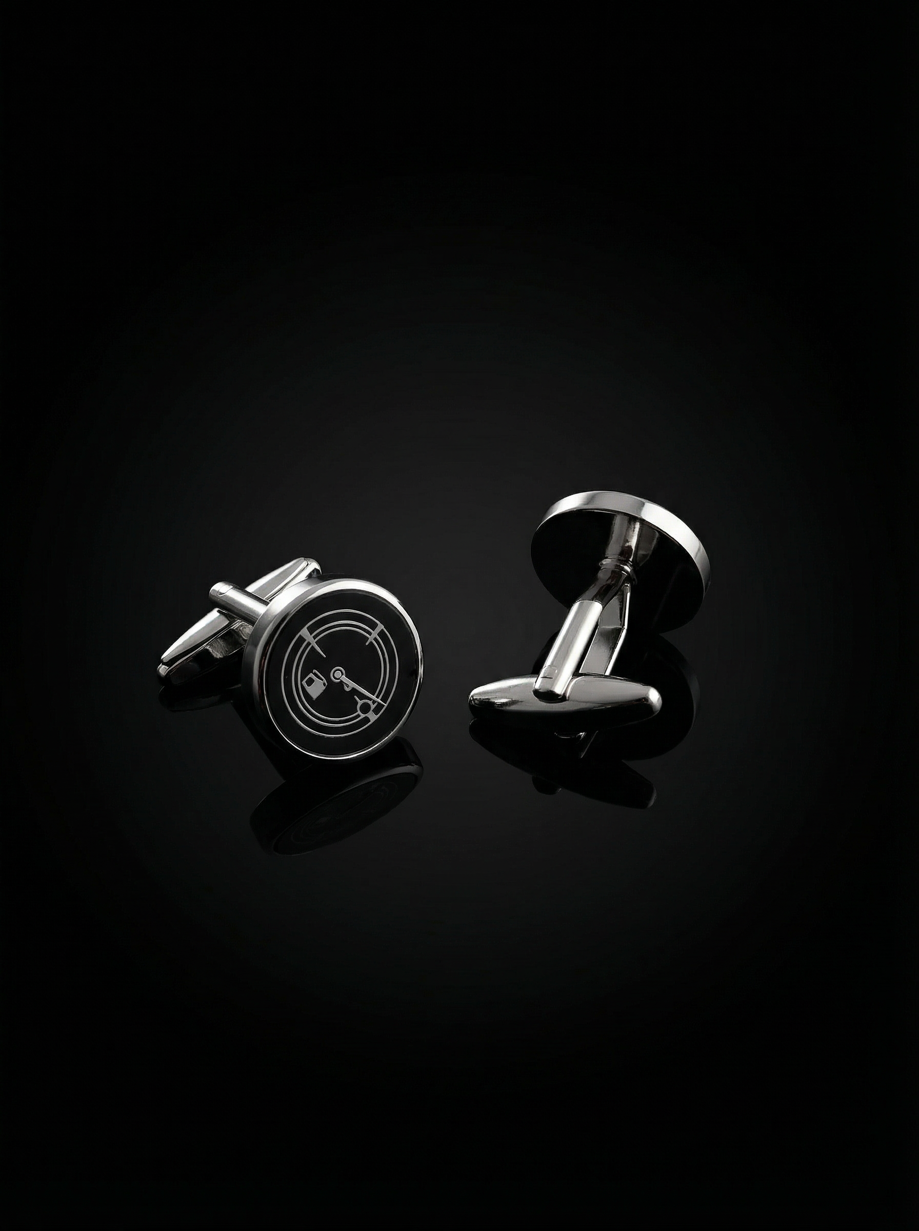 Fuel Gauge Cufflinks Tivaaro