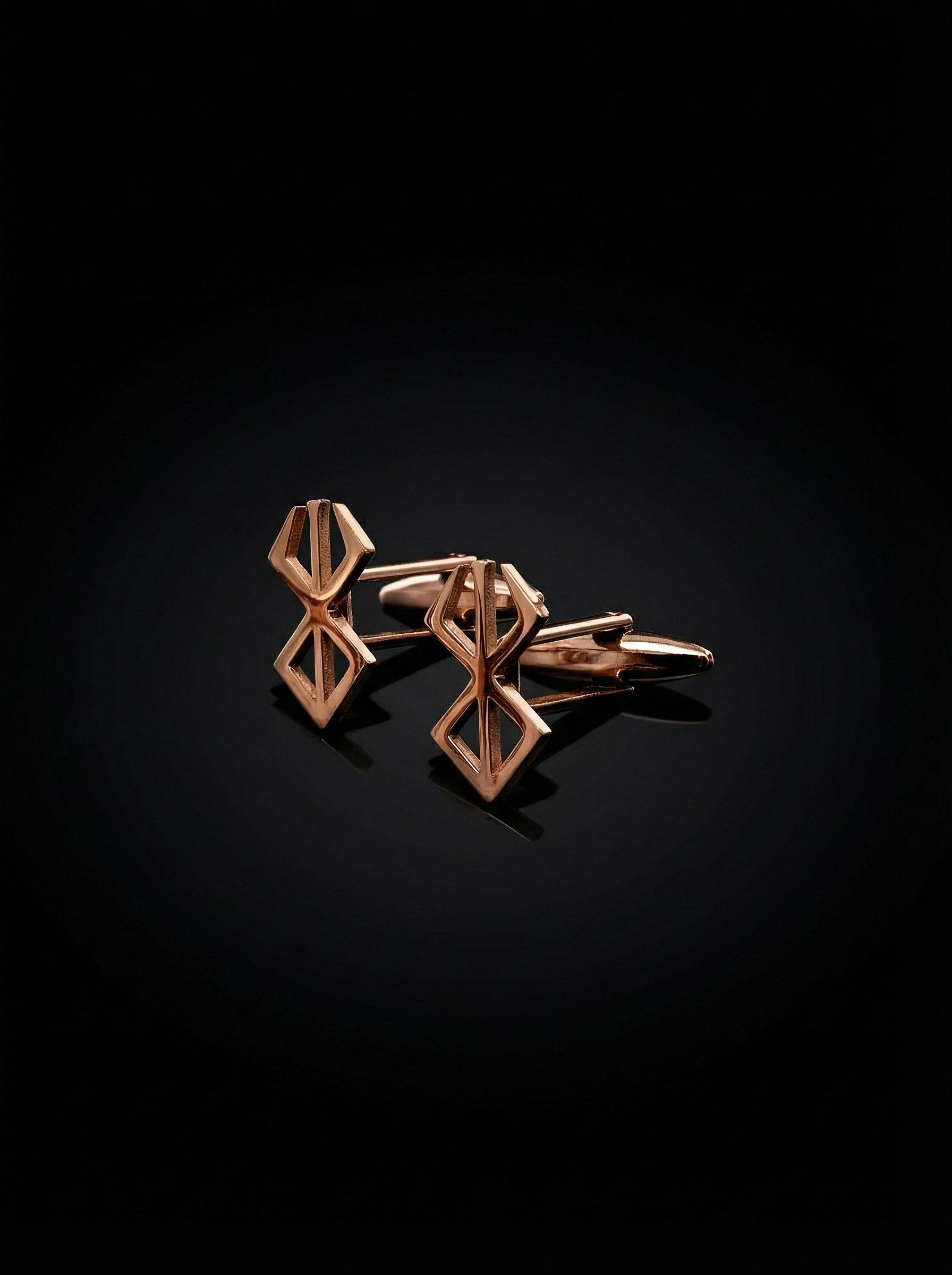 Geometric Openwork Cufflinks Tivaaro