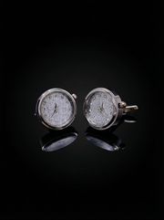 Glitter Watch Cufflinks Tivaaro