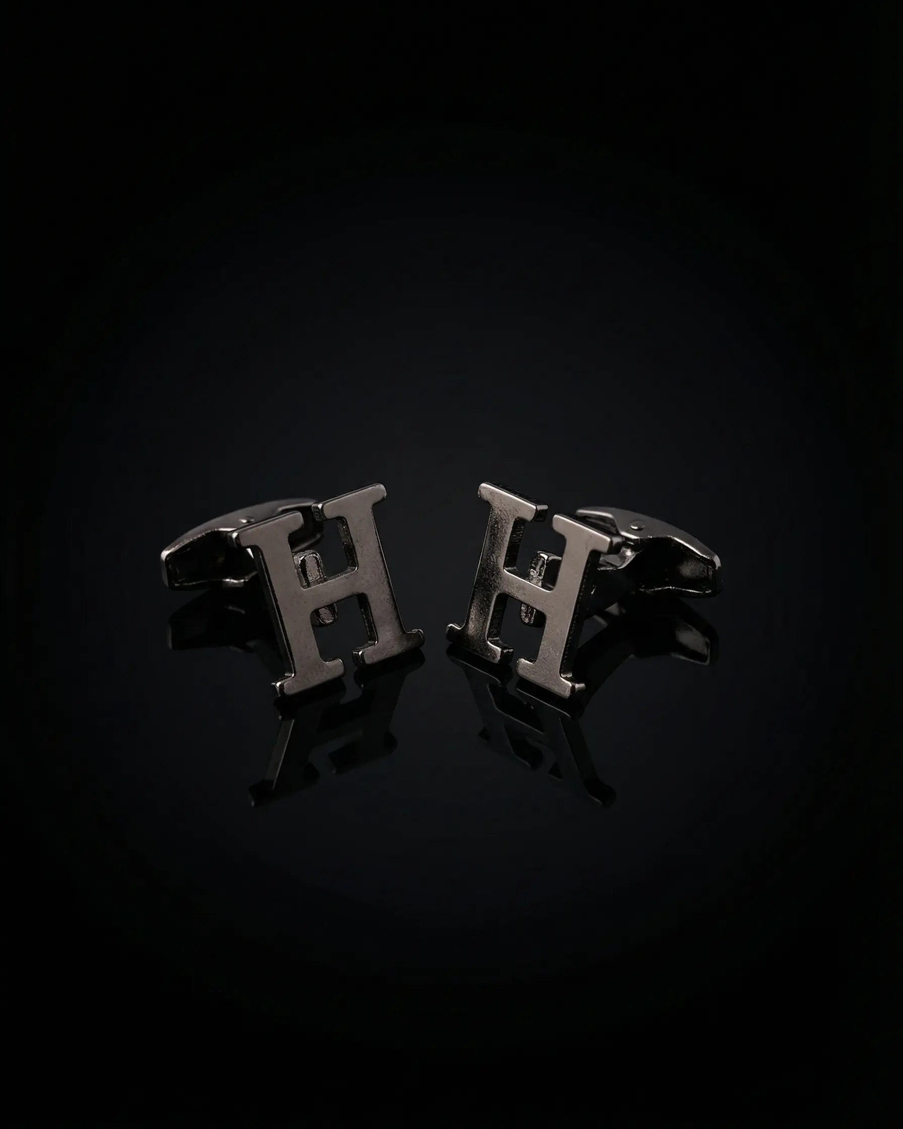 Black Letter H Cufflinks