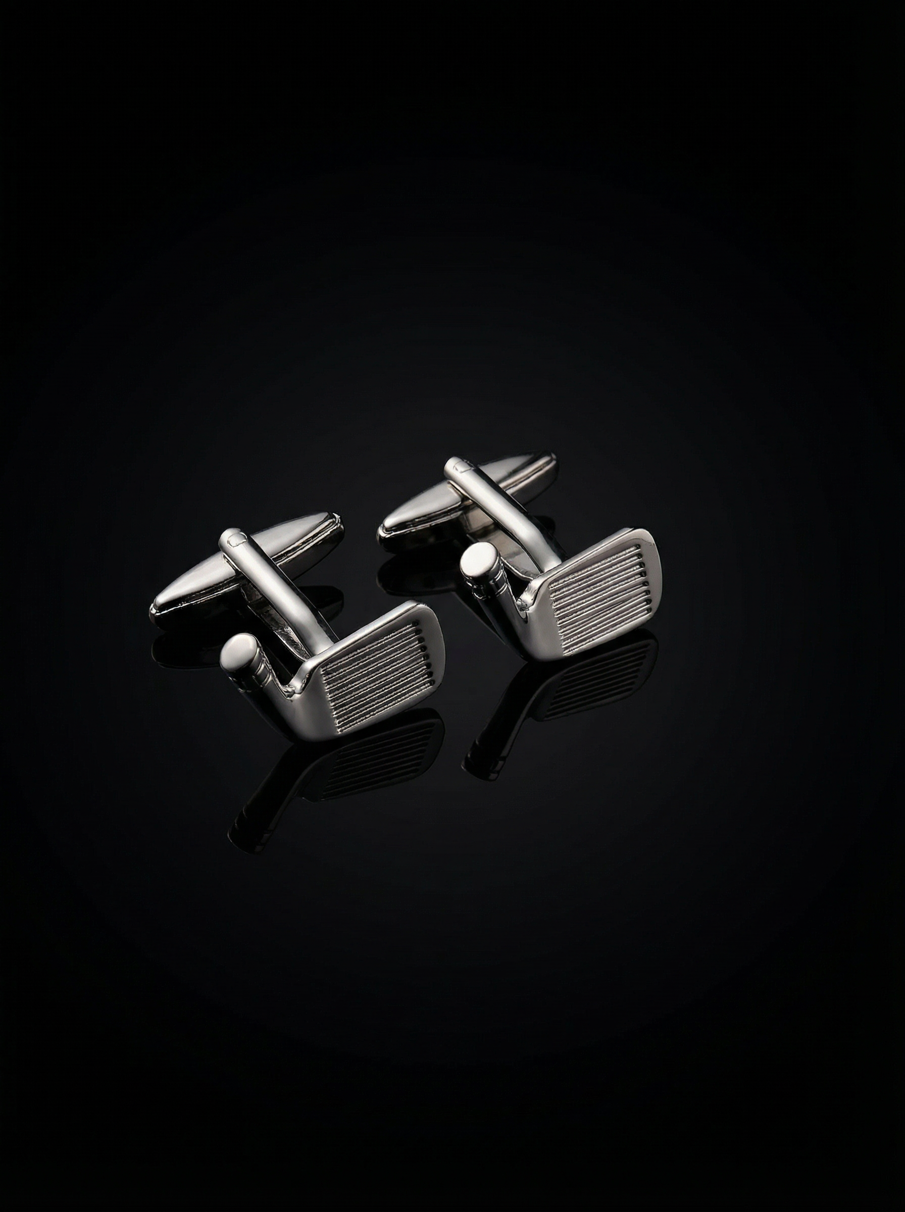 Golf Club Head Cufflinks Tivaaro