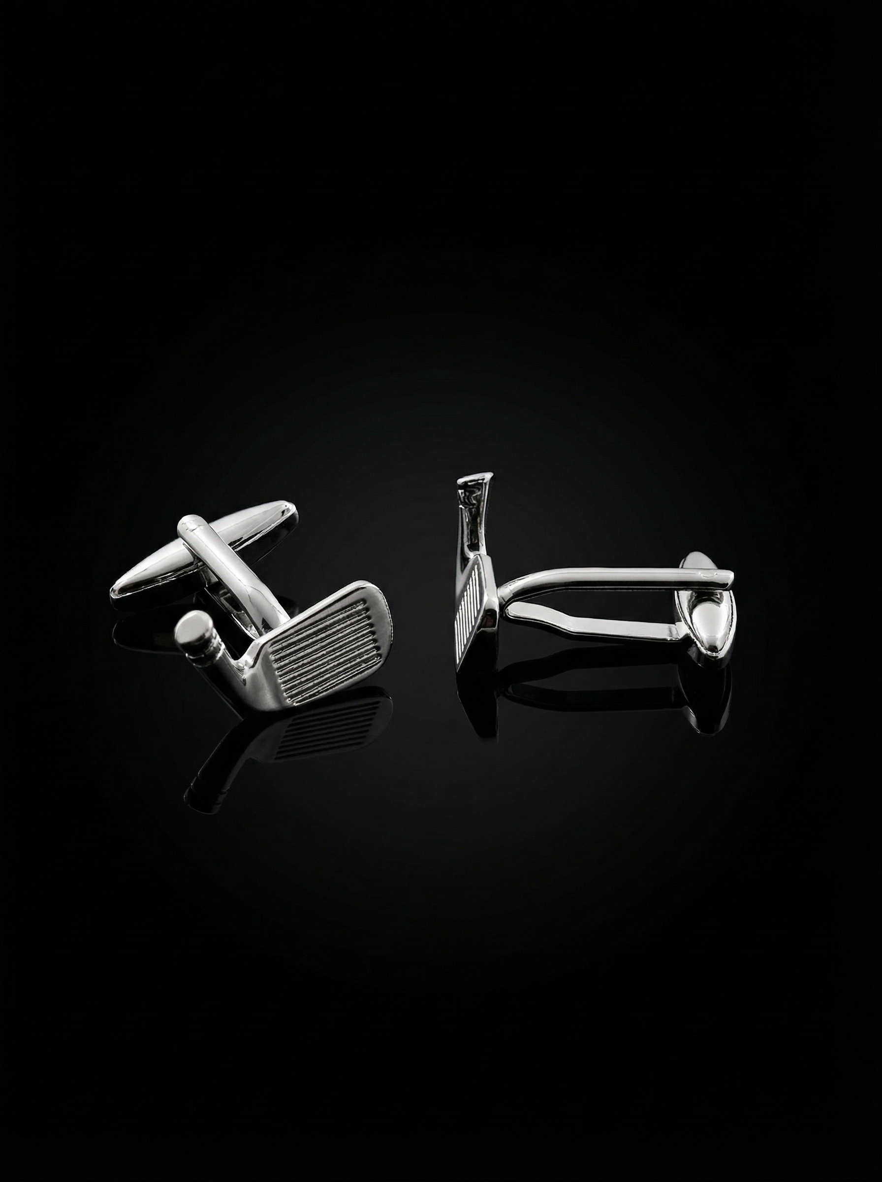 Golf Club Head Cufflinks Tivaaro