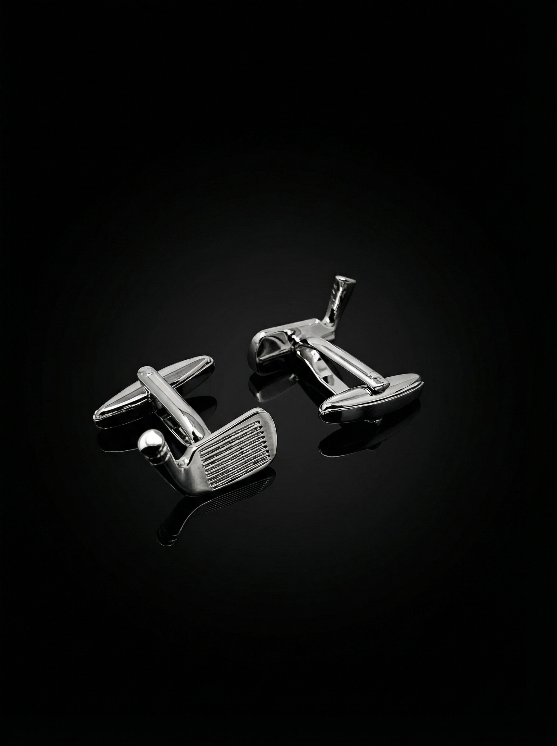 Golf Club Head Cufflinks Tivaaro