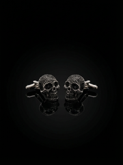 Gothic Skull Cufflinks Tivaaro