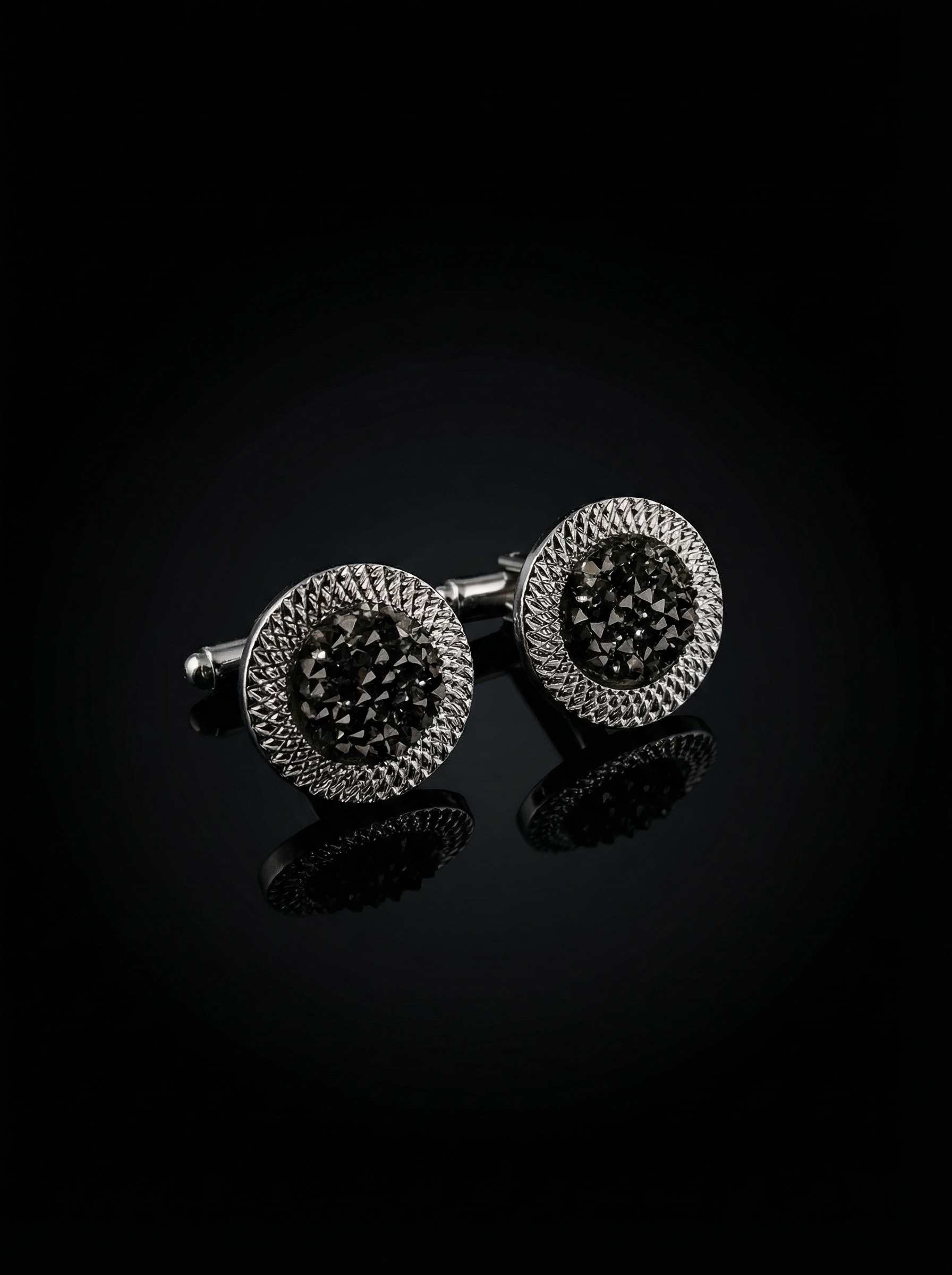 Granular Crystal Cufflinks Tivaaro