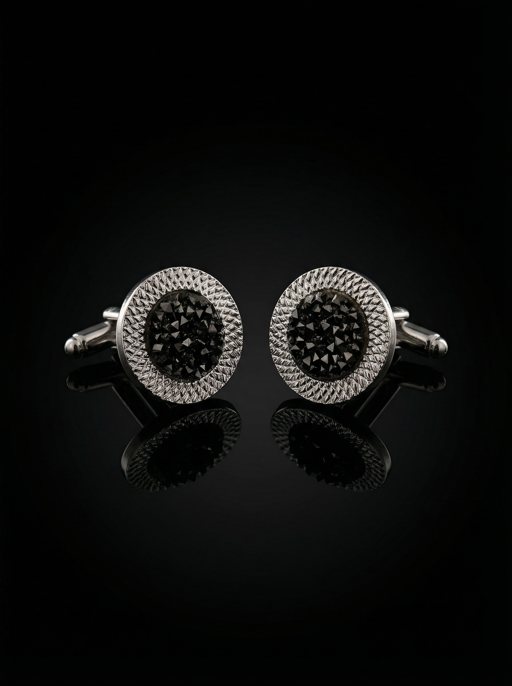 Granular Crystal Cufflinks Tivaaro