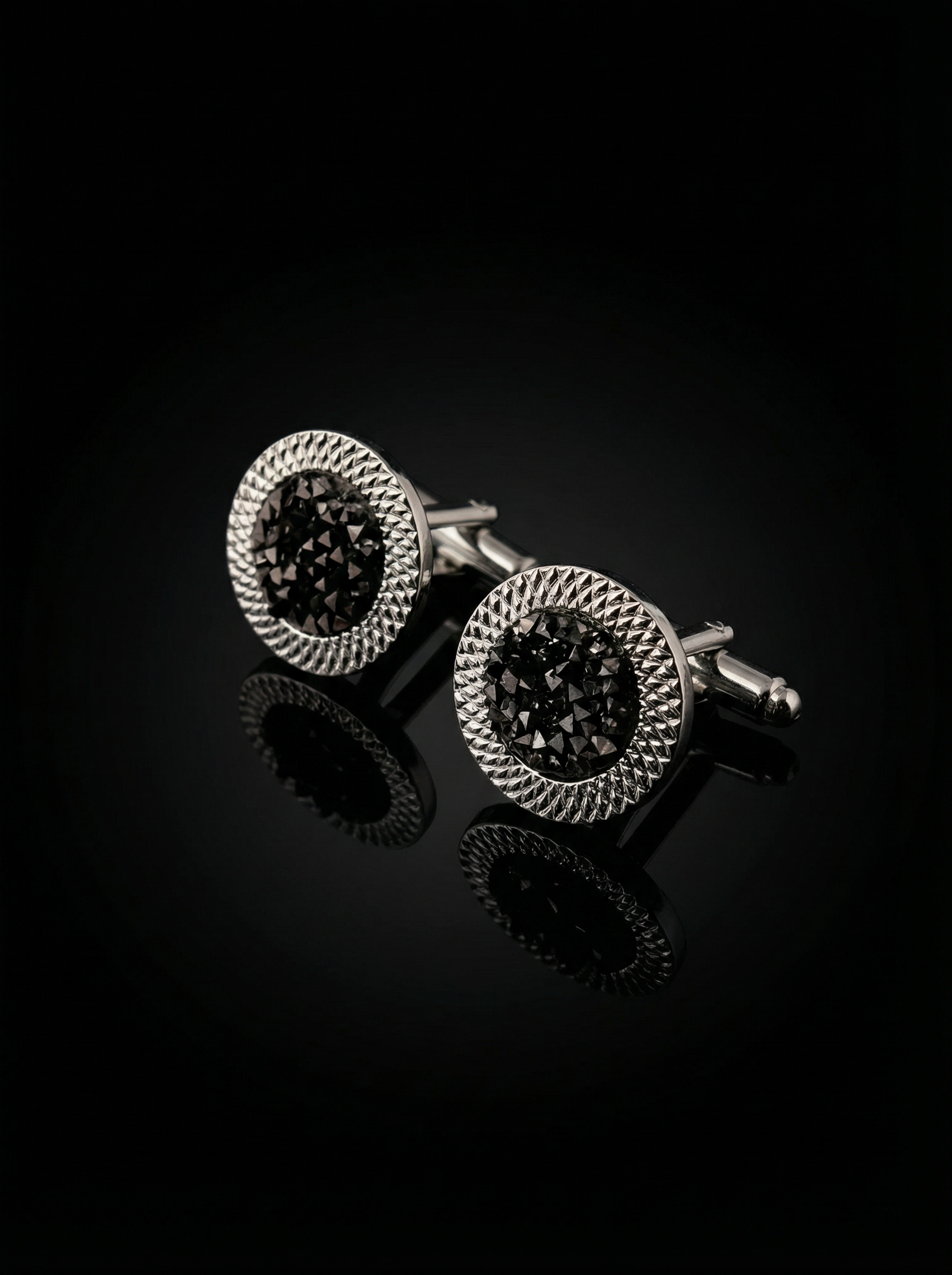 Granular Crystal Cufflinks Tivaaro