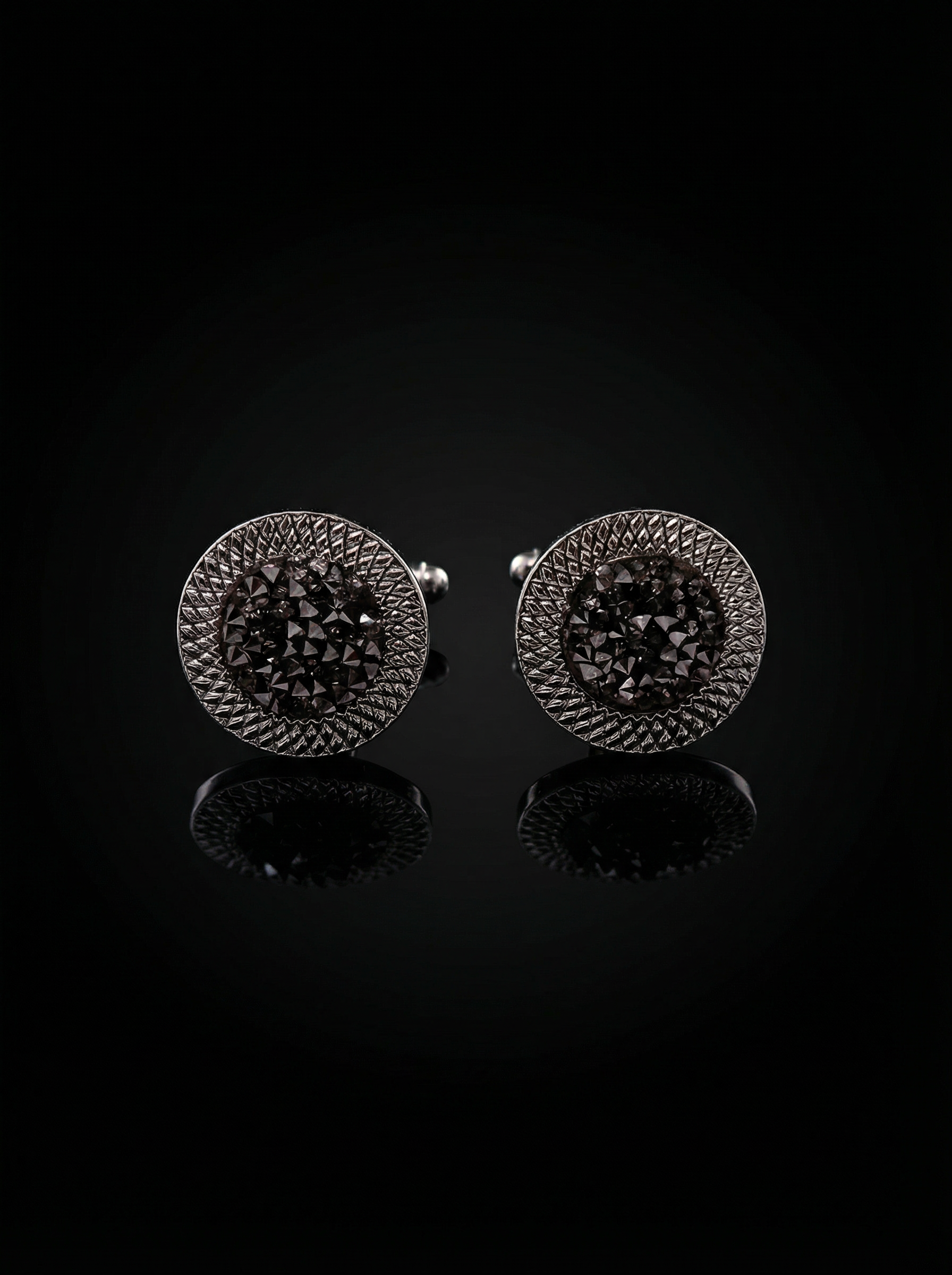 Granular Crystal Cufflinks Tivaaro