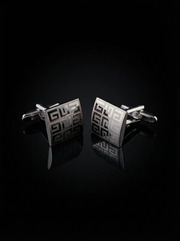 Greek Key Cufflinks Tivaaro