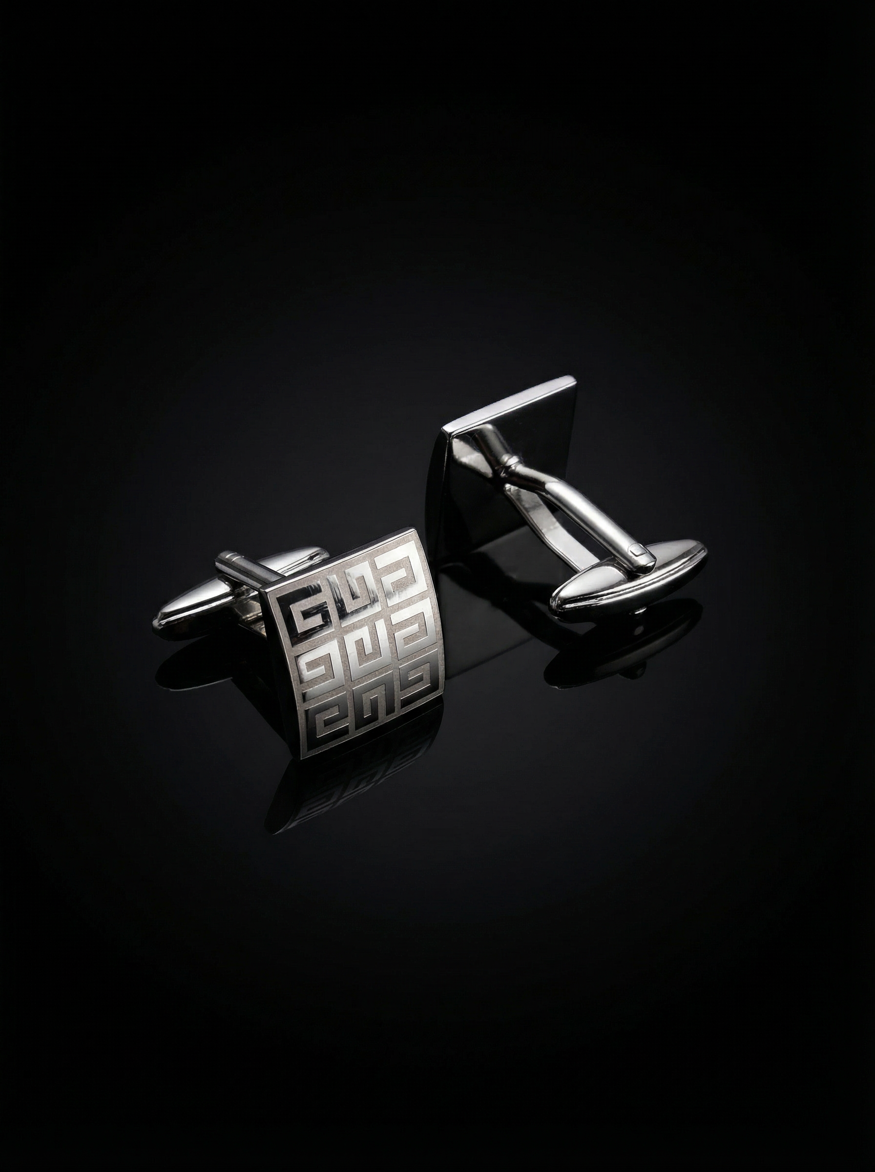 Greek Key Cufflinks Tivaaro