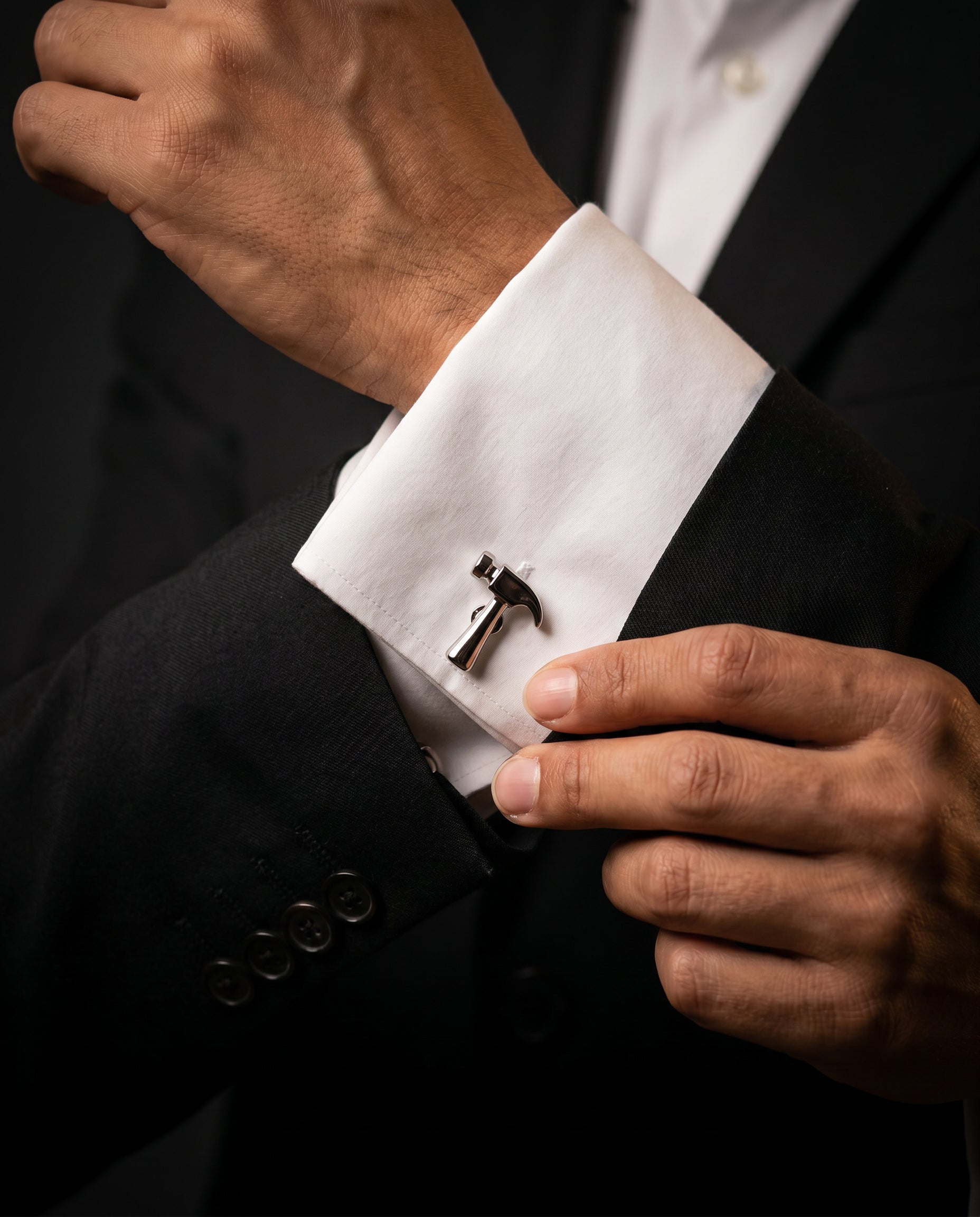 Hammer Cufflinks by Tivaaro