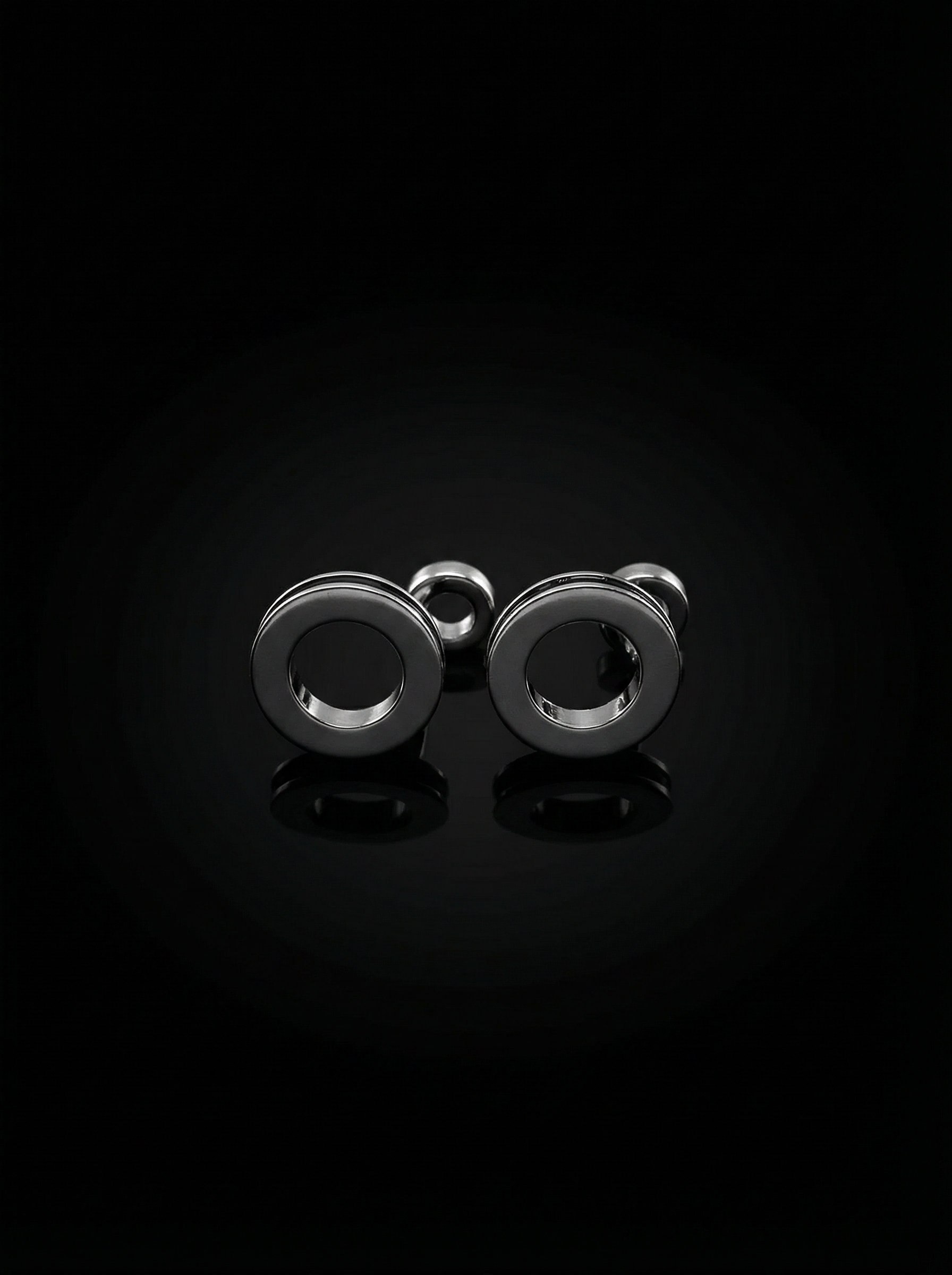 Hollow Ring Cufflinks Tivaaro