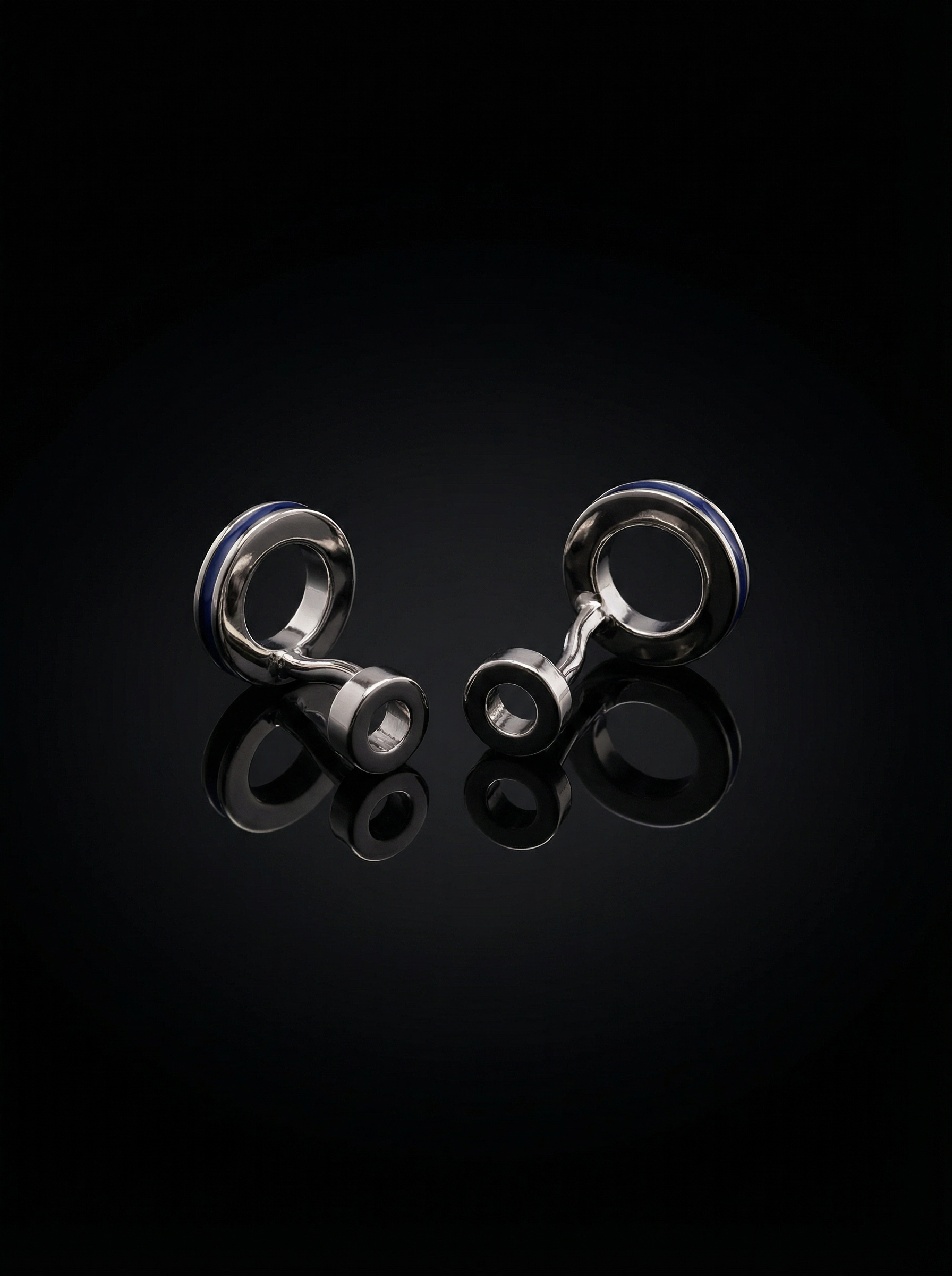 Hollow Ring Cufflinks Tivaaro