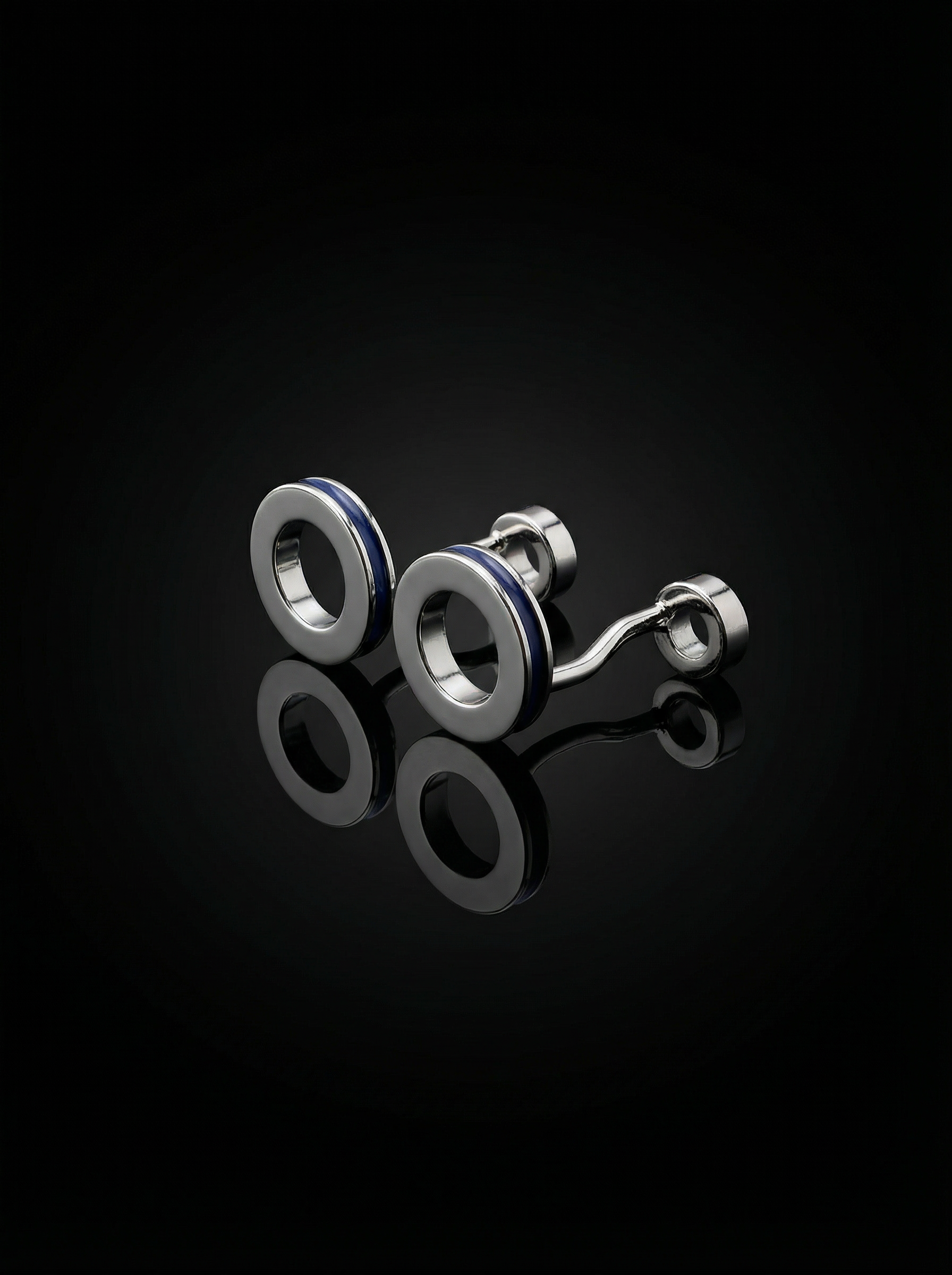 Hollow Ring Cufflinks Tivaaro