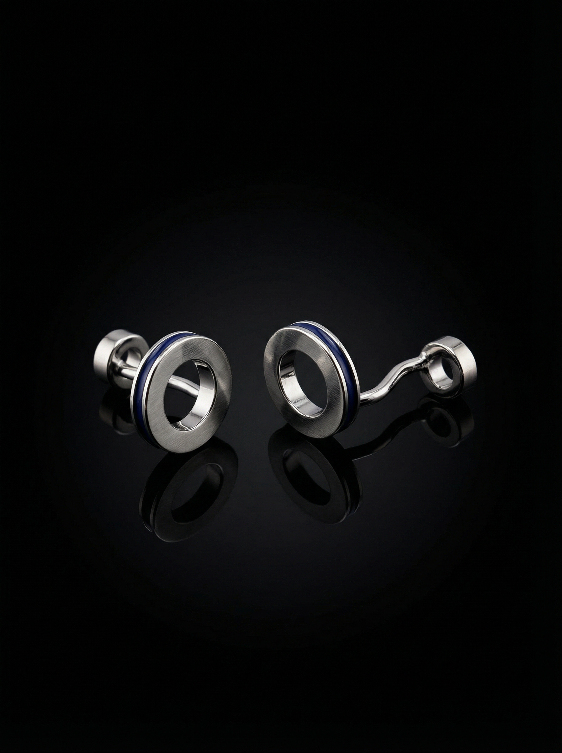 Hollow Ring Cufflinks Tivaaro