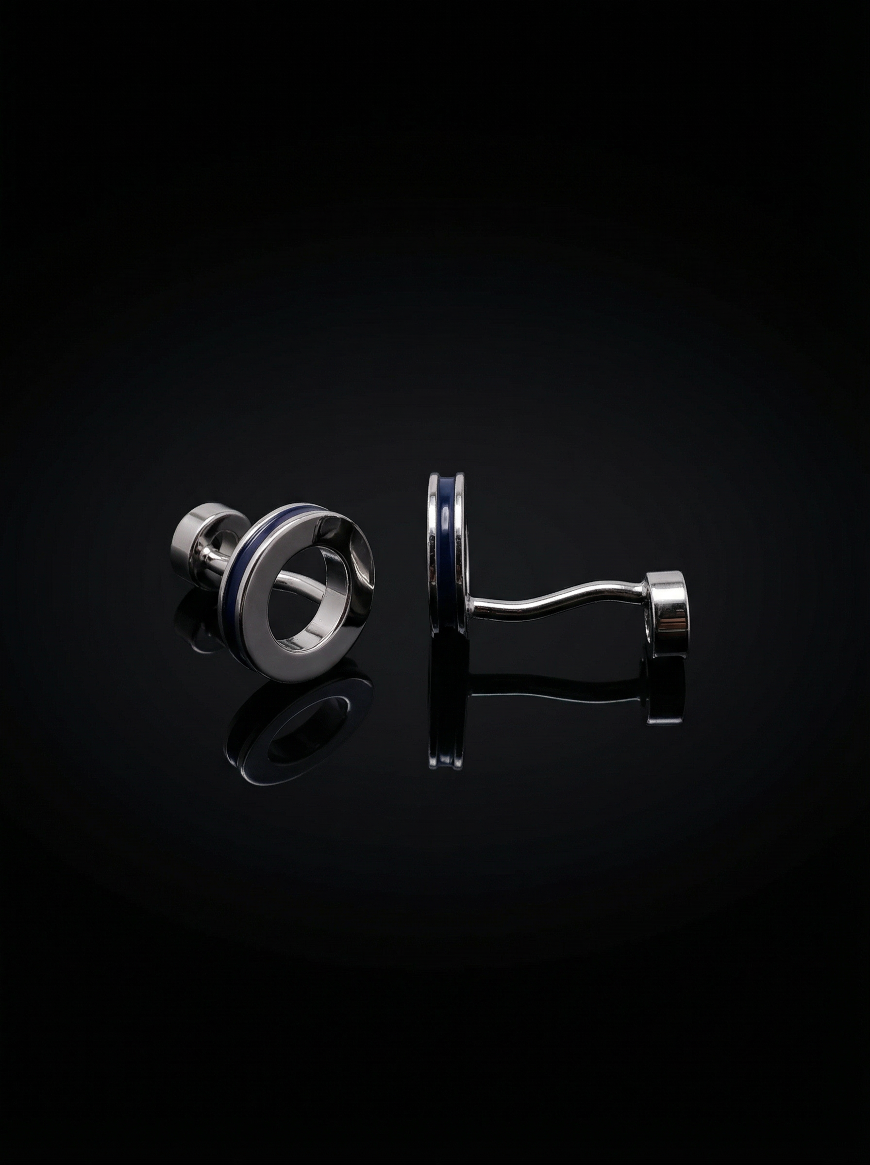 Hollow Ring Cufflinks Tivaaro
