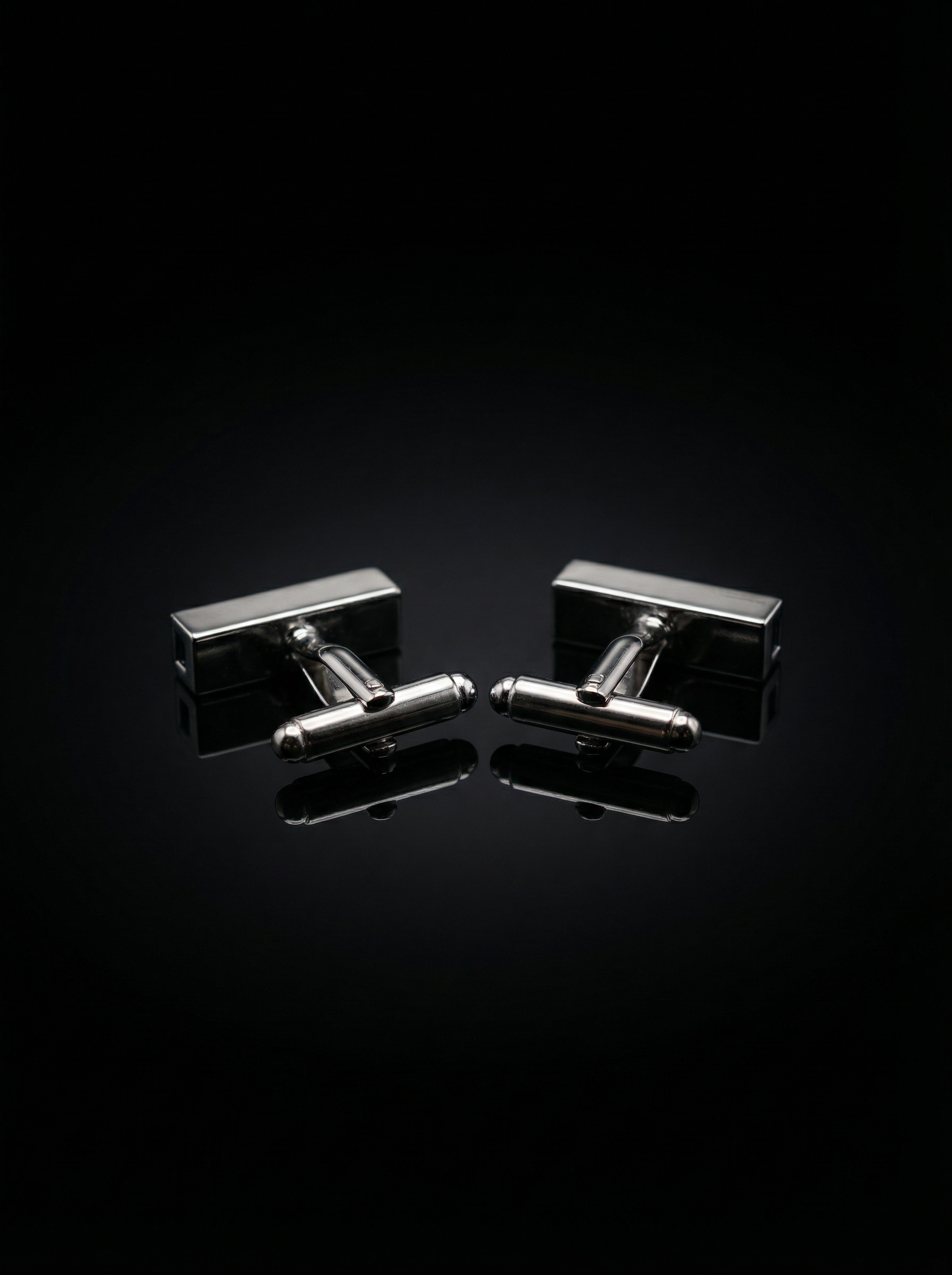 Horizontal Blue Bar Cufflinks Tivaaro