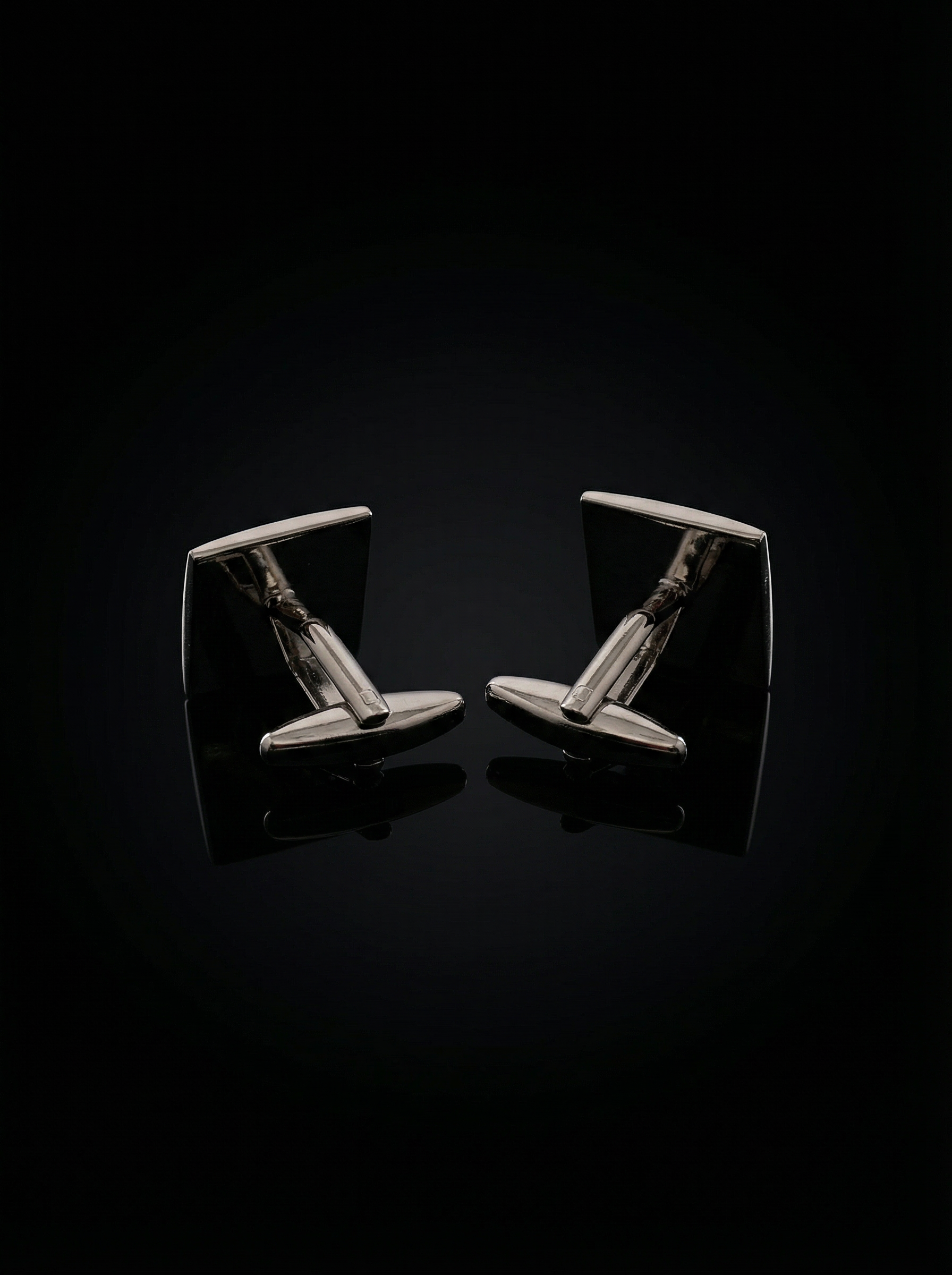 Horizontal Striped Cufflinks Tivaaro