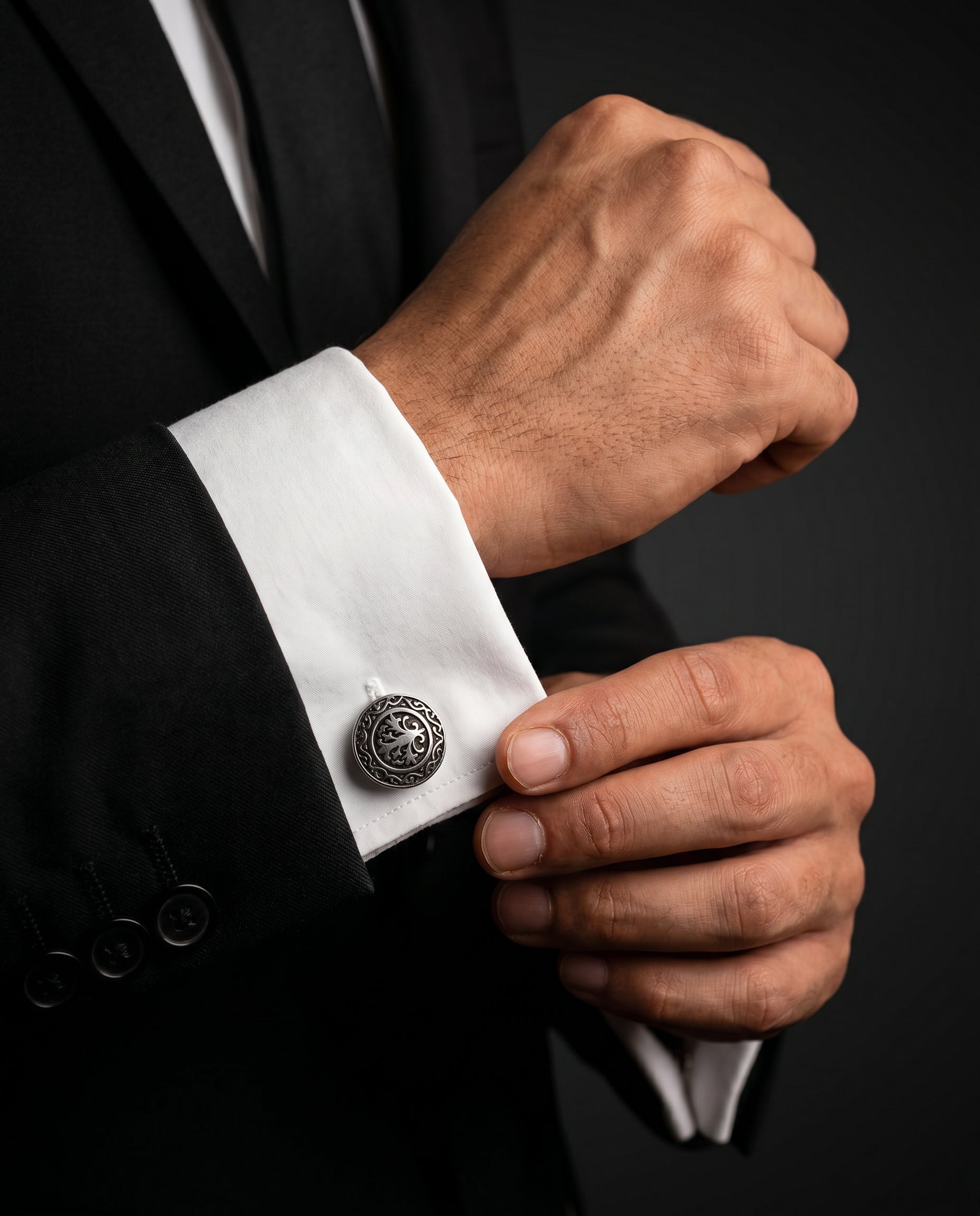 Intricate Ornate Cufflinks