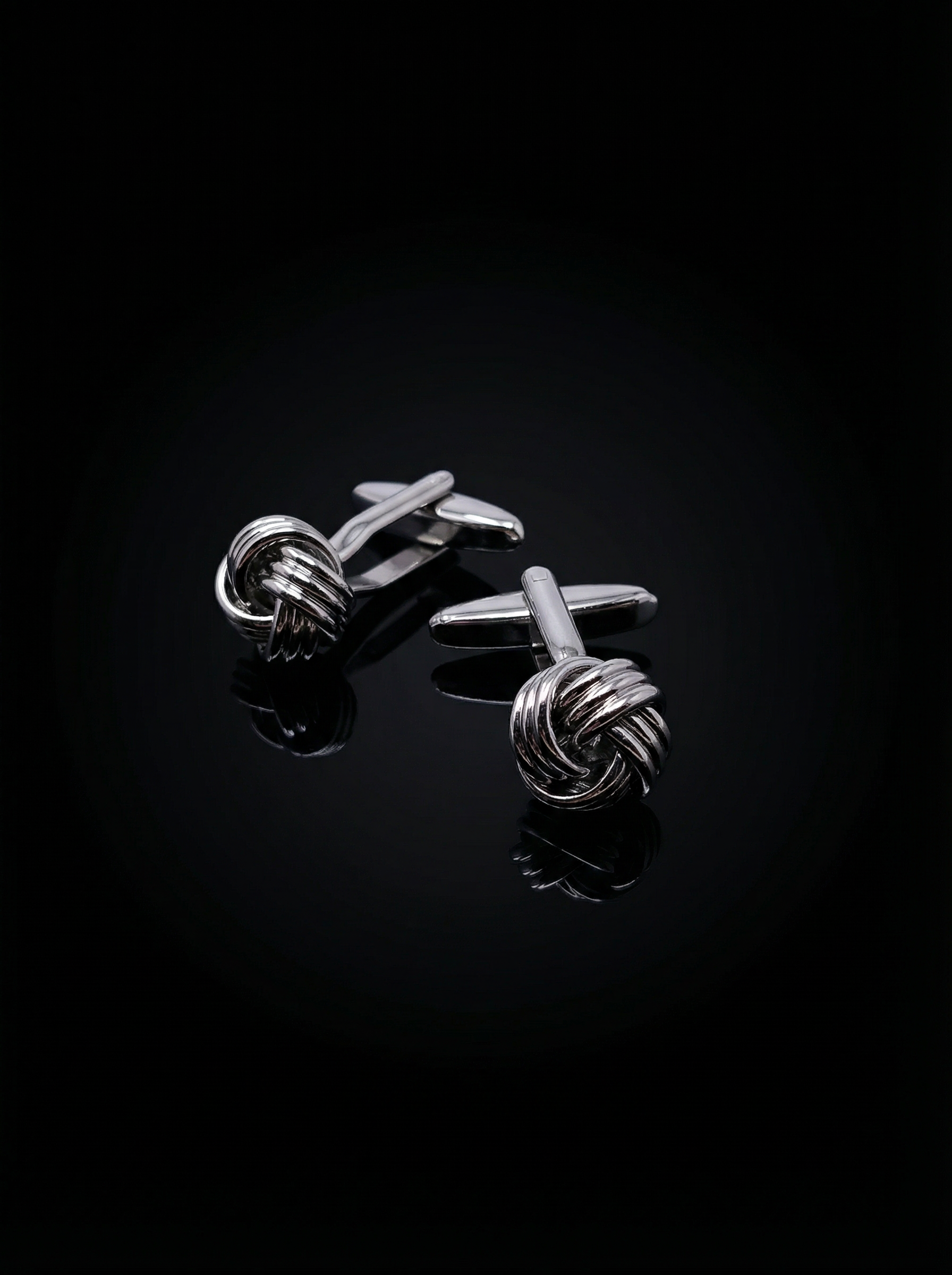 Layered Rope Knot Cufflinks Tivaaro