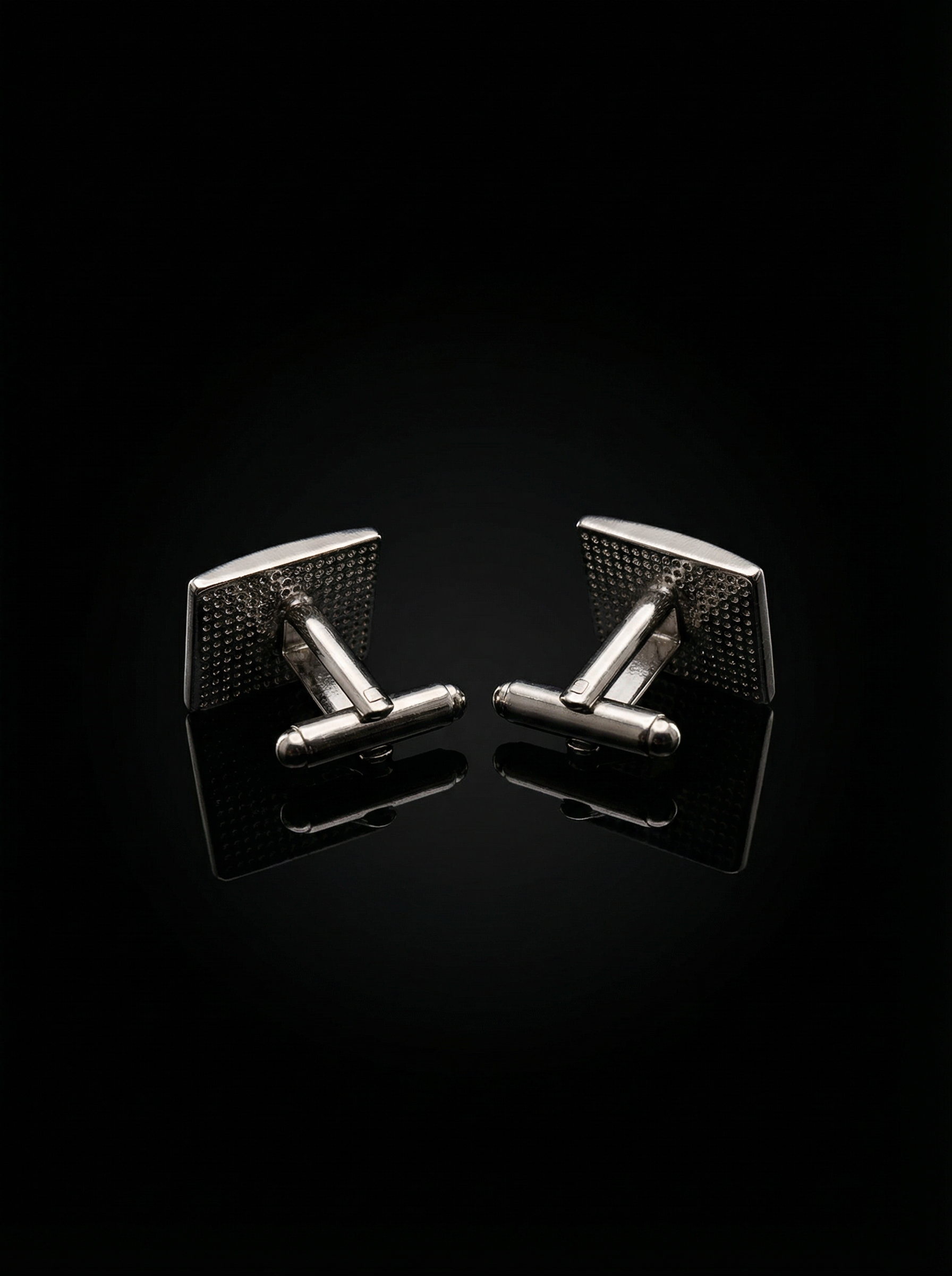Layered Striped Cufflinks Tivaaro