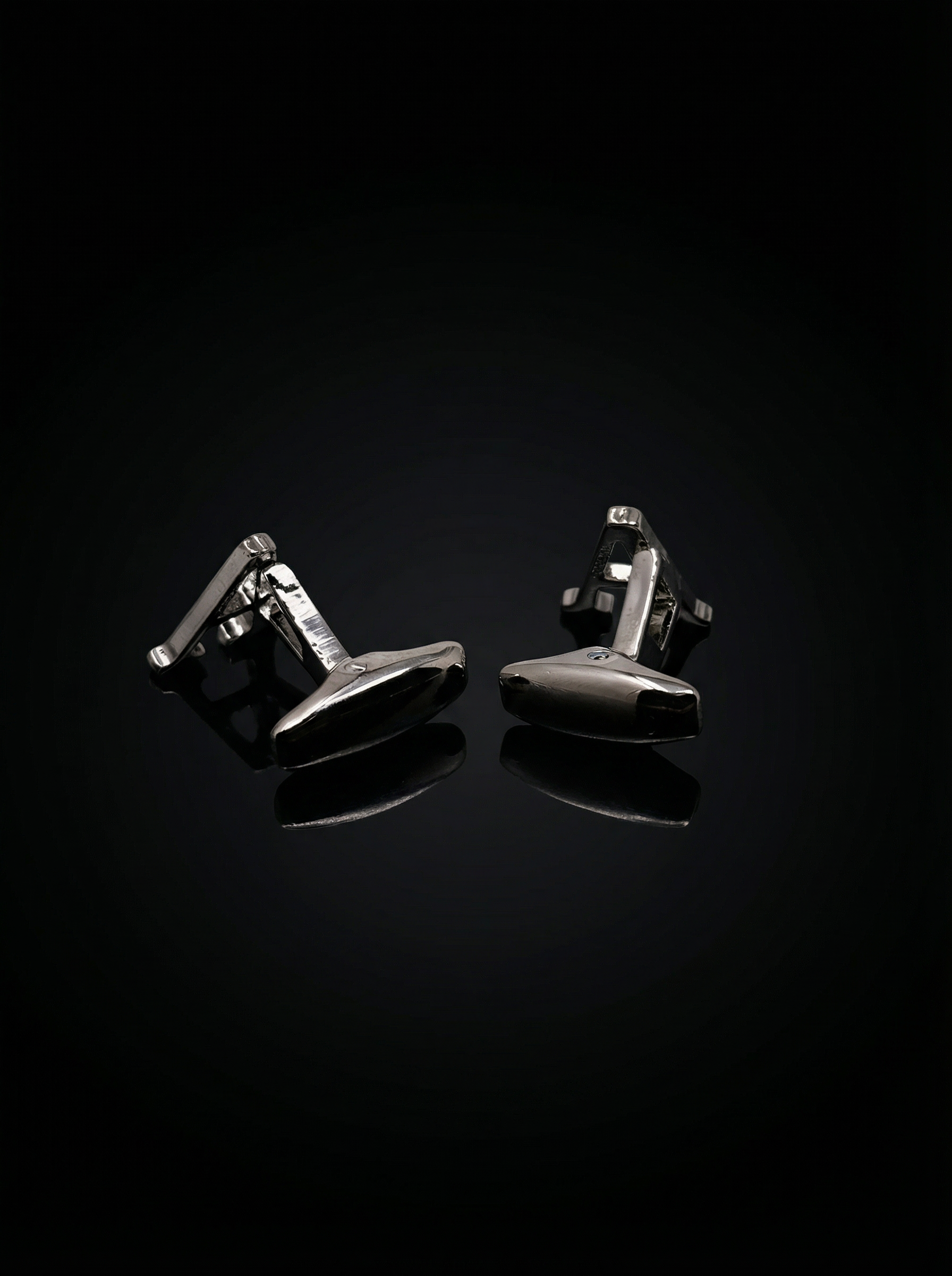 Letter A Cufflinks Tivaaro