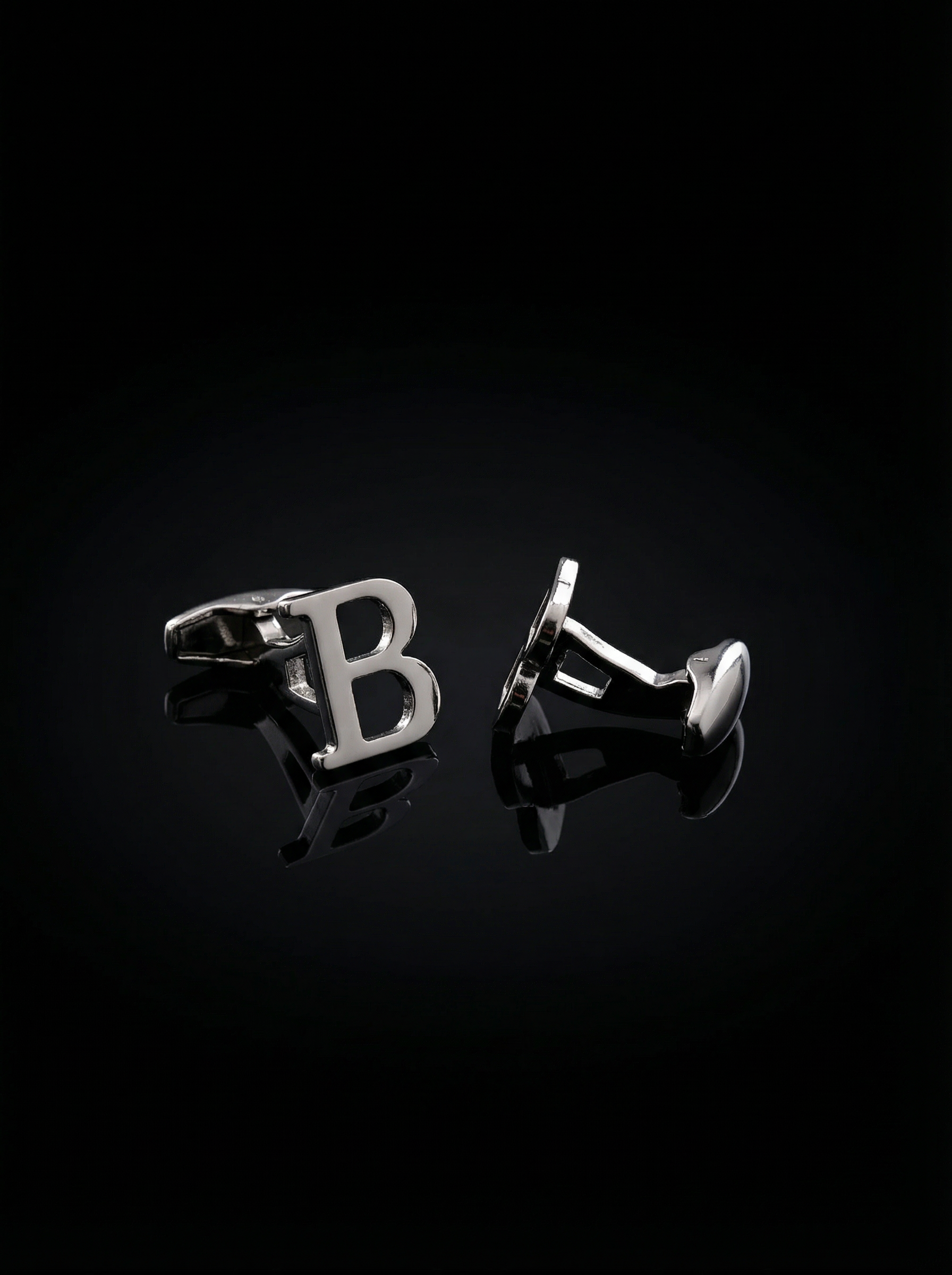 Letter B Cufflinks Tivaaro