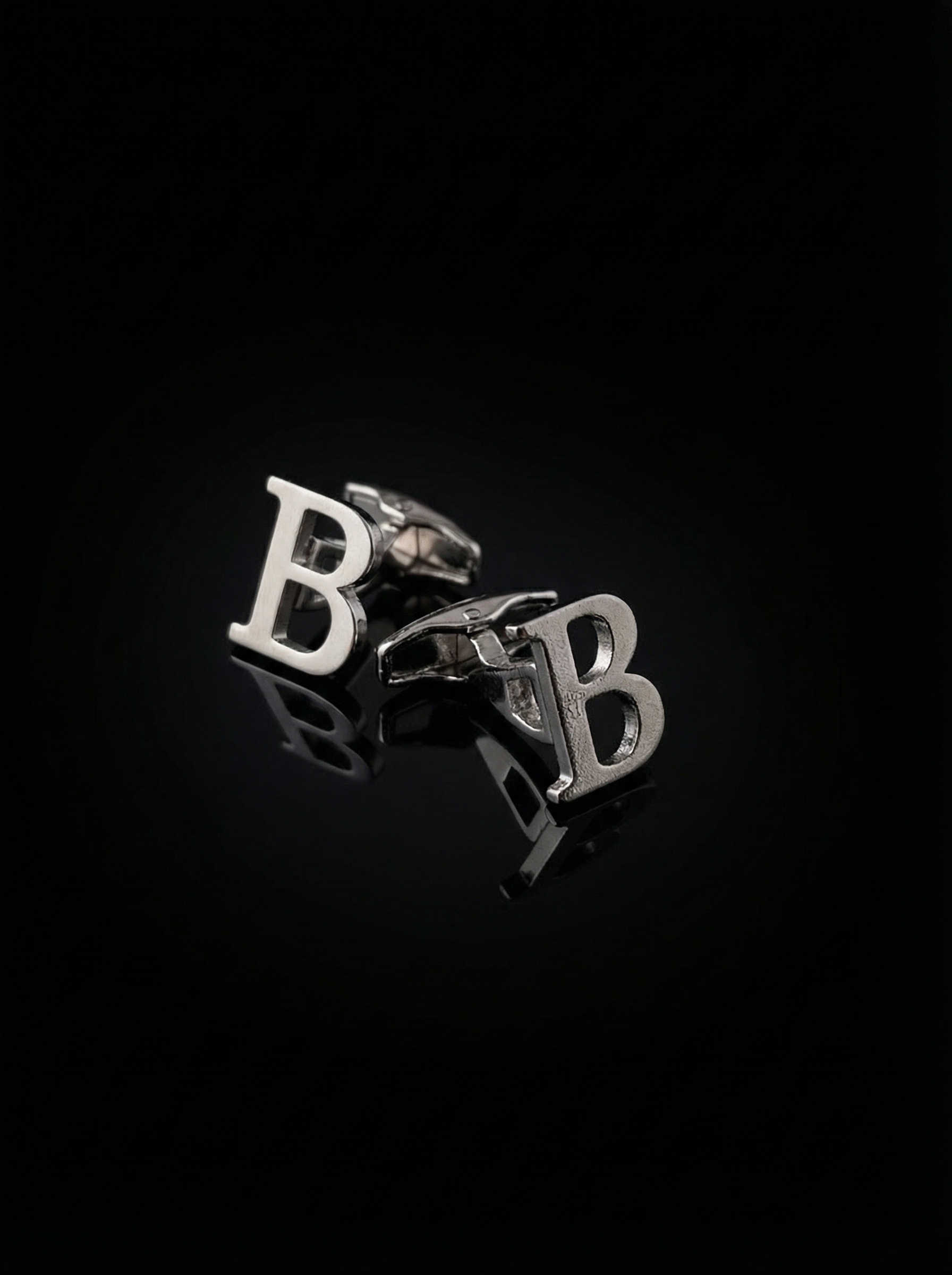 Letter B Cufflinks Tivaaro