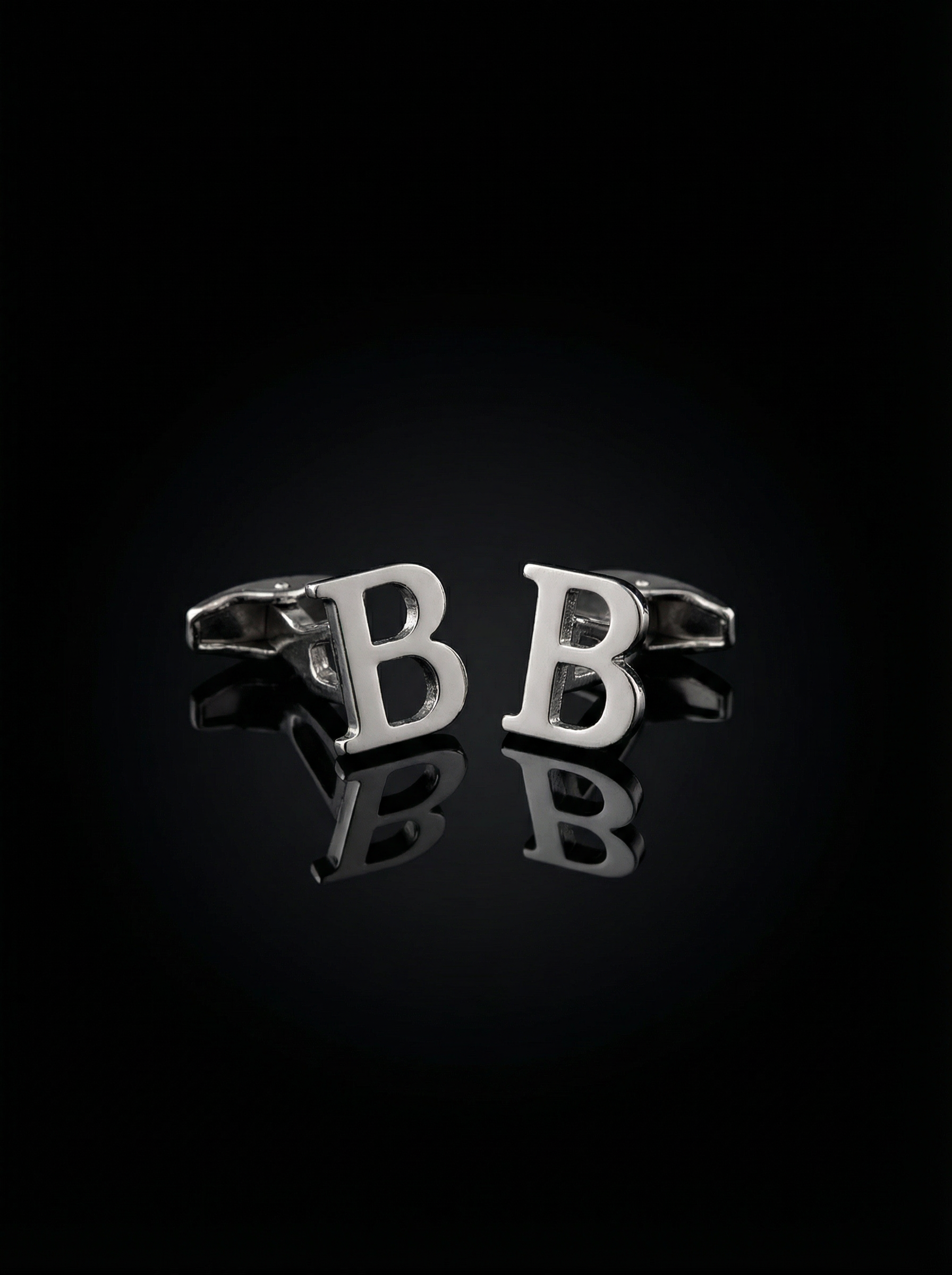Letter B Cufflinks Tivaaro