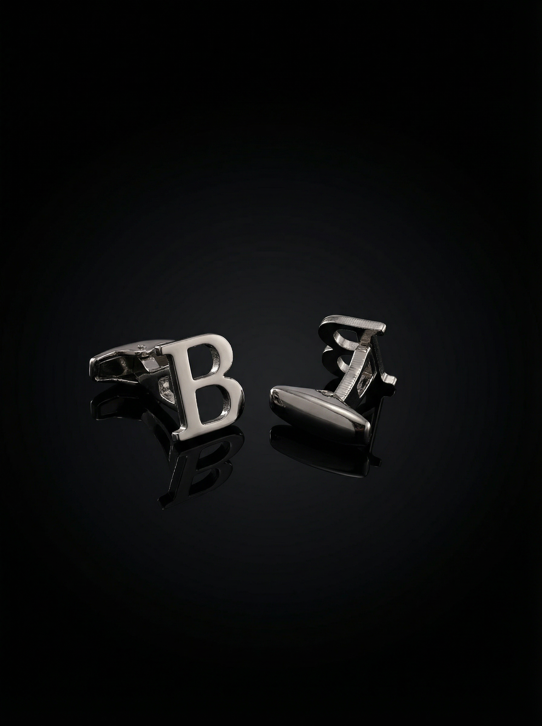 Letter B Cufflinks Tivaaro