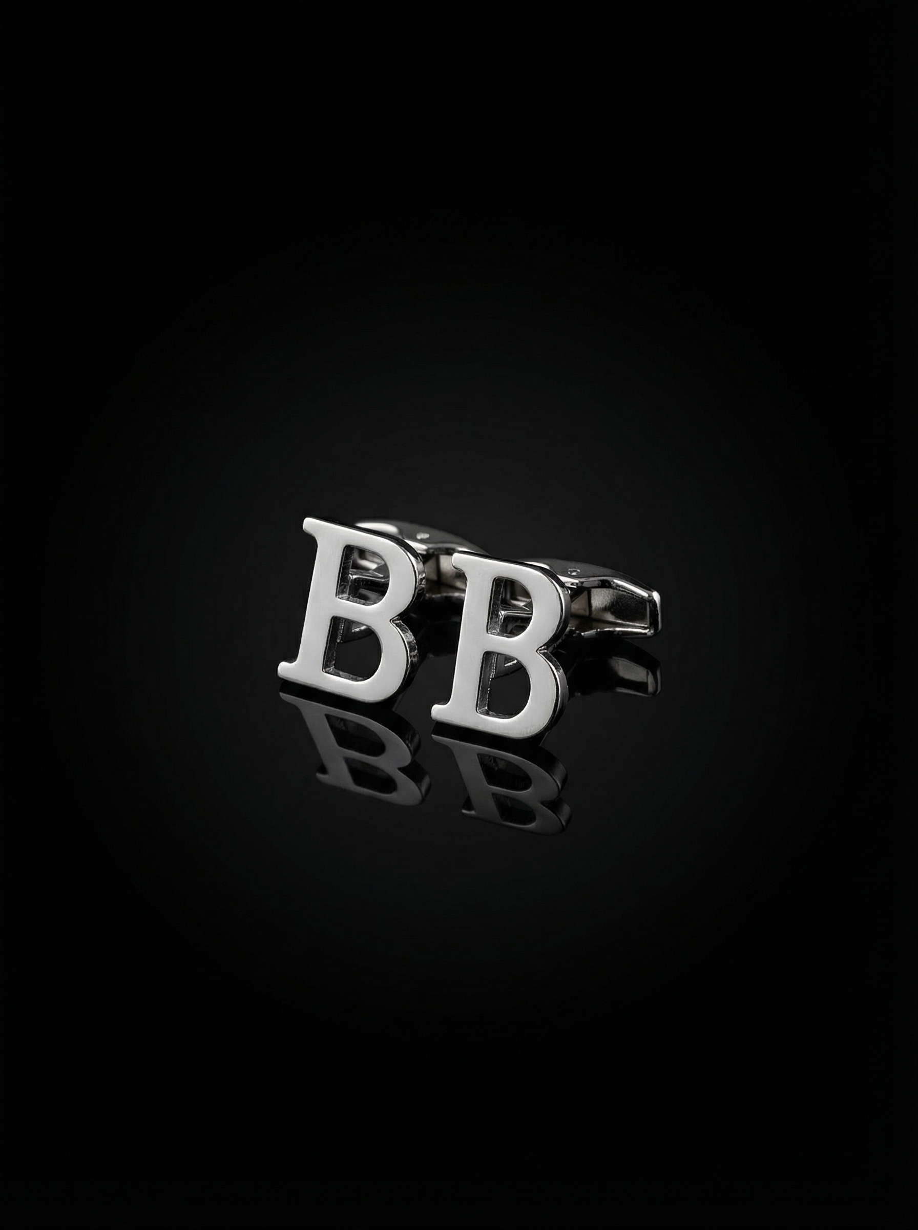 Letter B Cufflinks Tivaaro