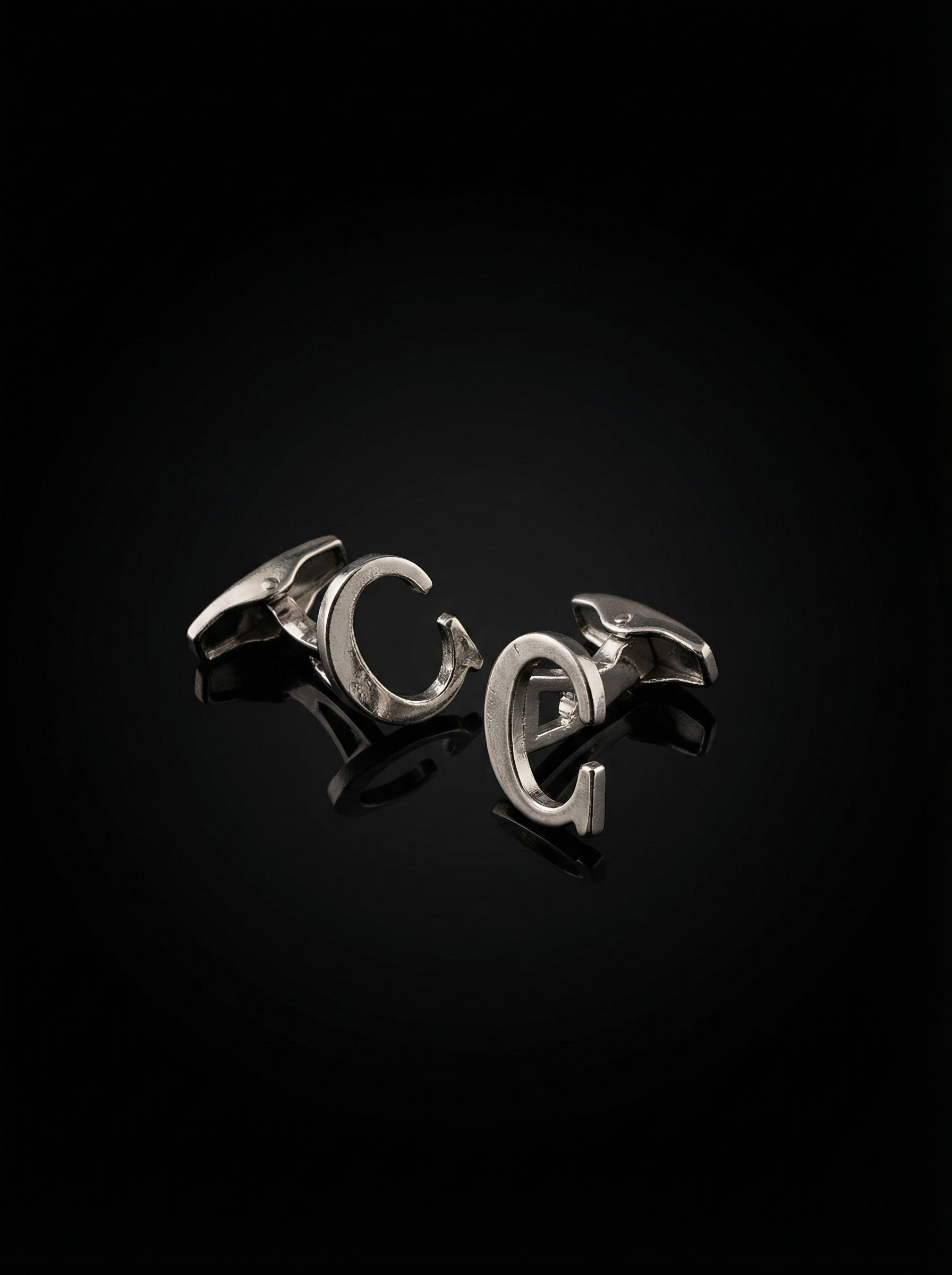 Letter C Cufflinks Tivaaro