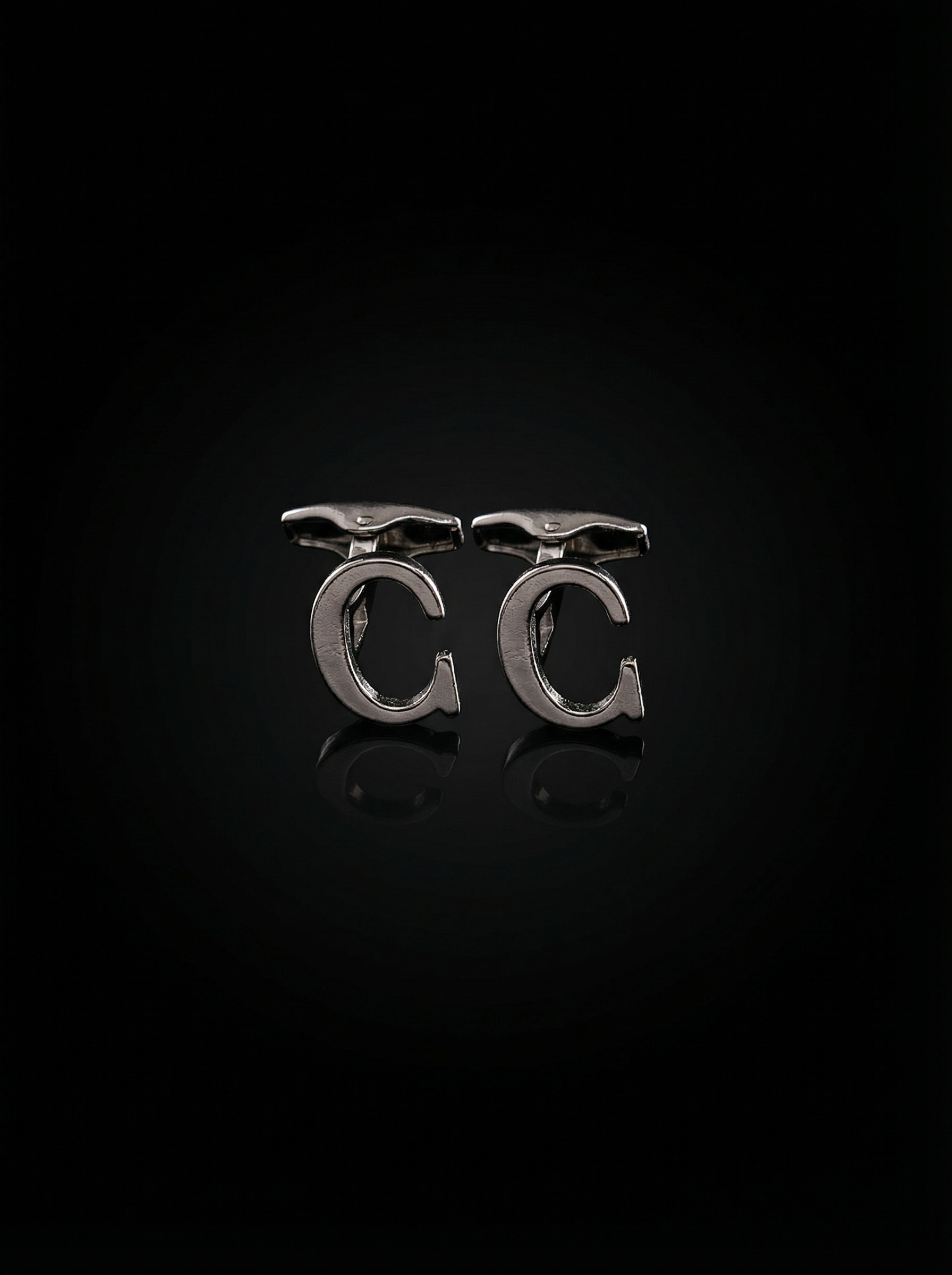Letter C Cufflinks Tivaaro