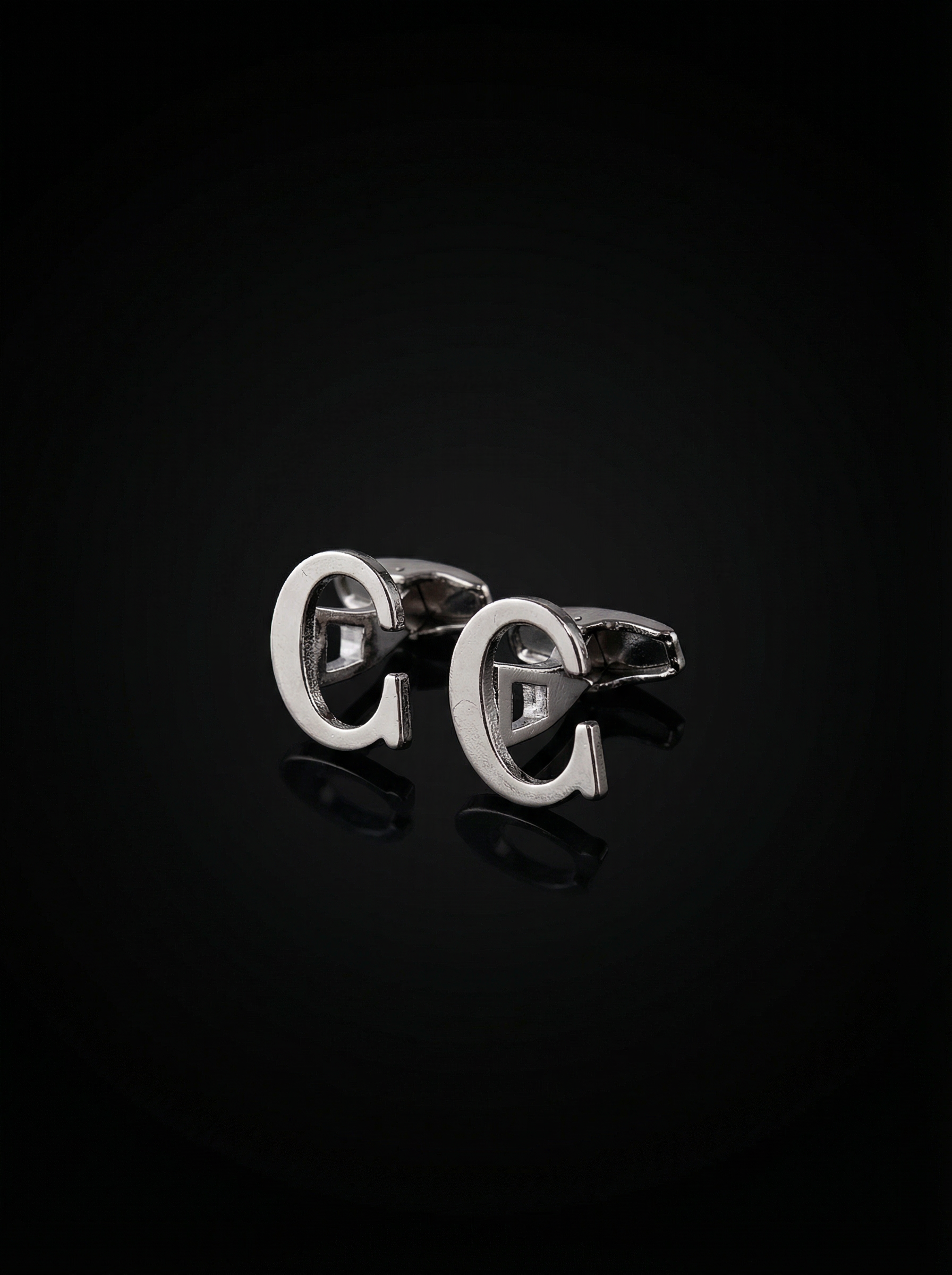 Letter C Cufflinks Tivaaro