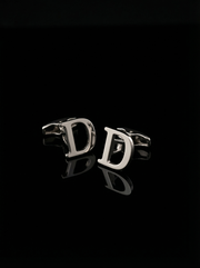 Letter D Cufflinks Tivaaro