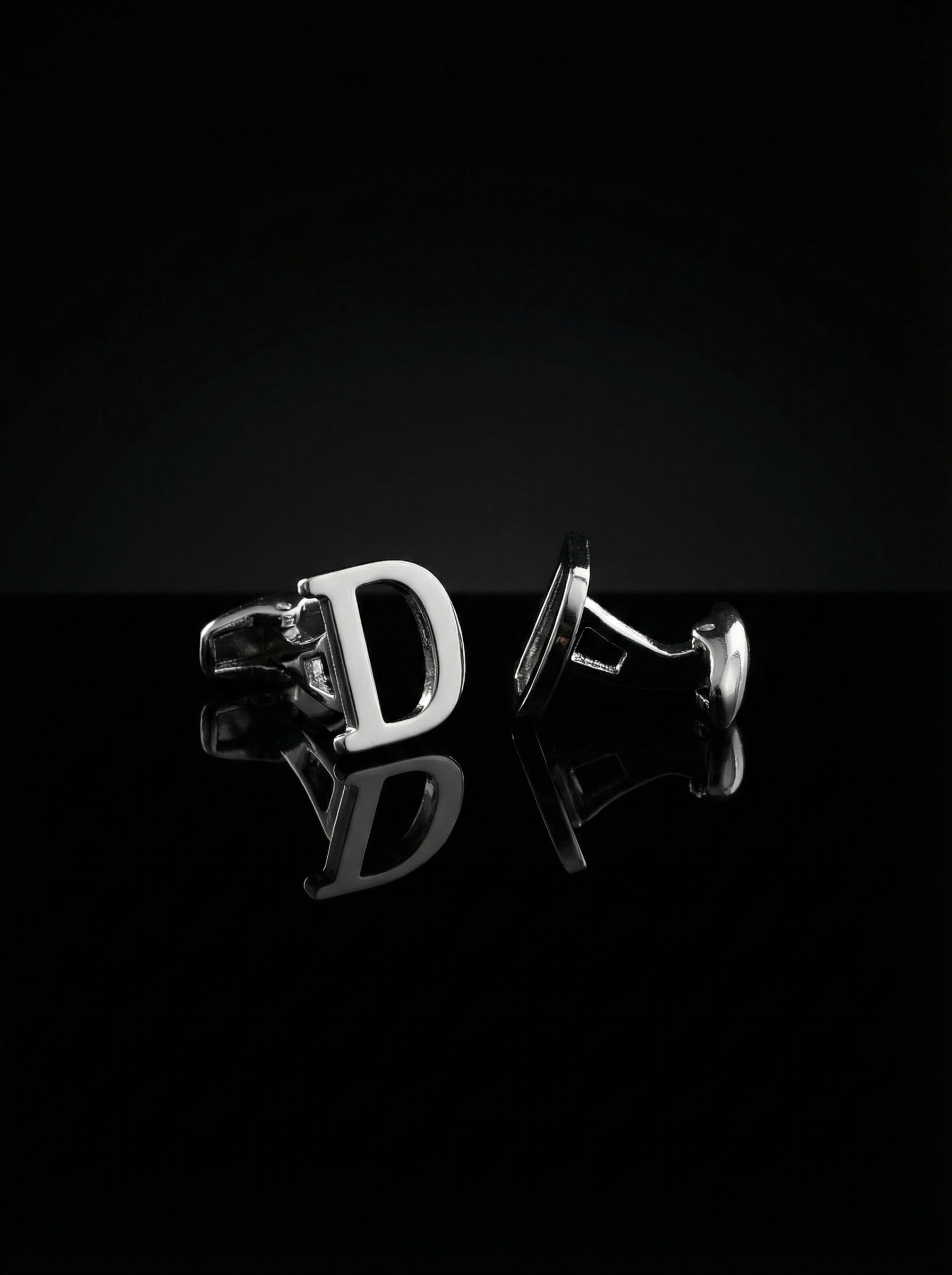Letter D Cufflinks Tivaaro