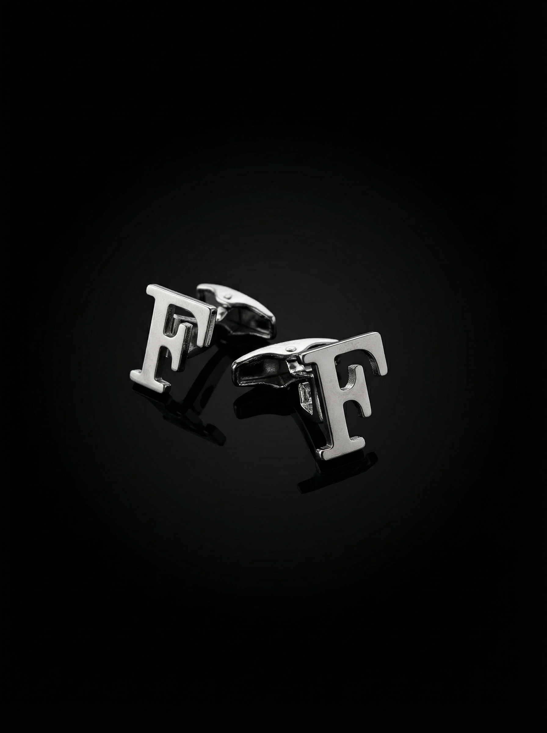 Letter F Cufflinks Tivaaro