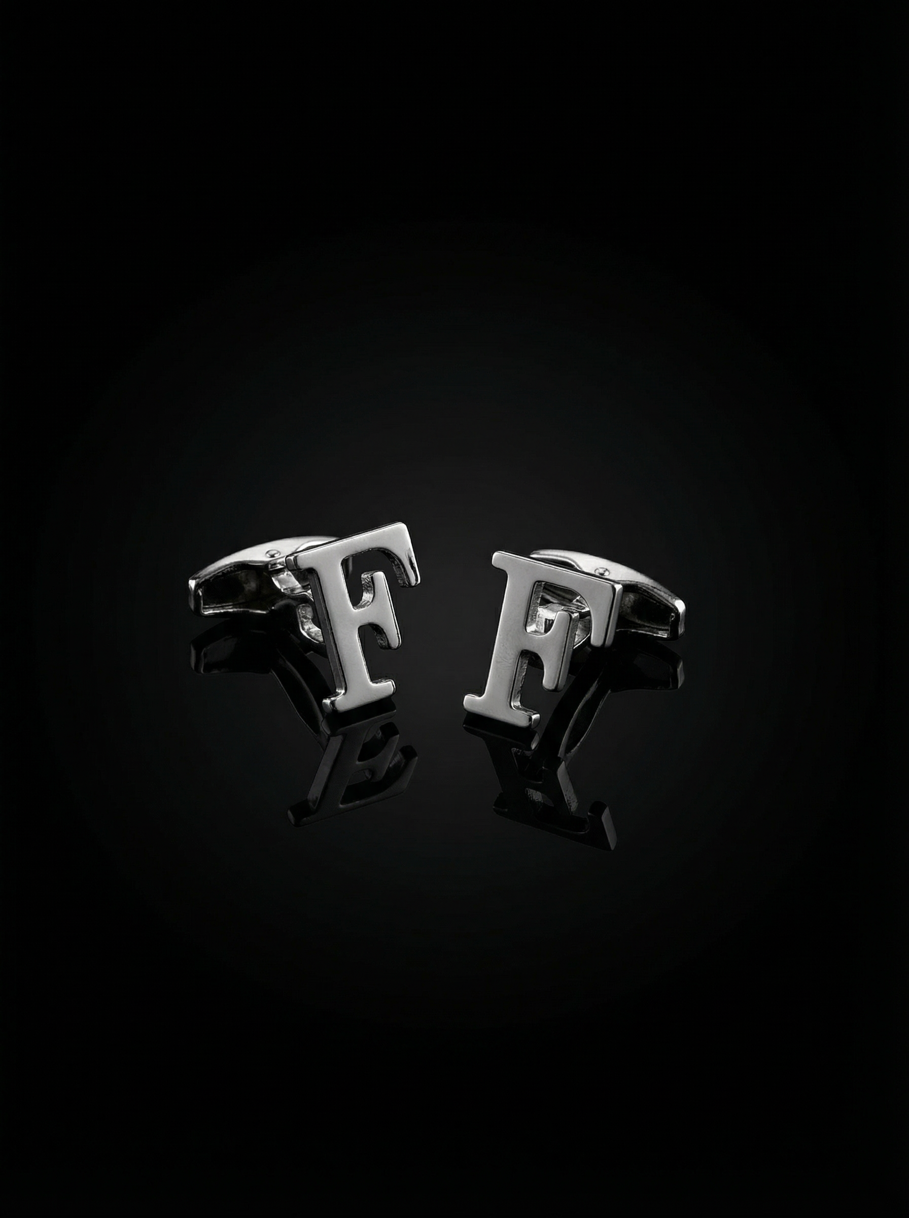Letter F Cufflinks Tivaaro