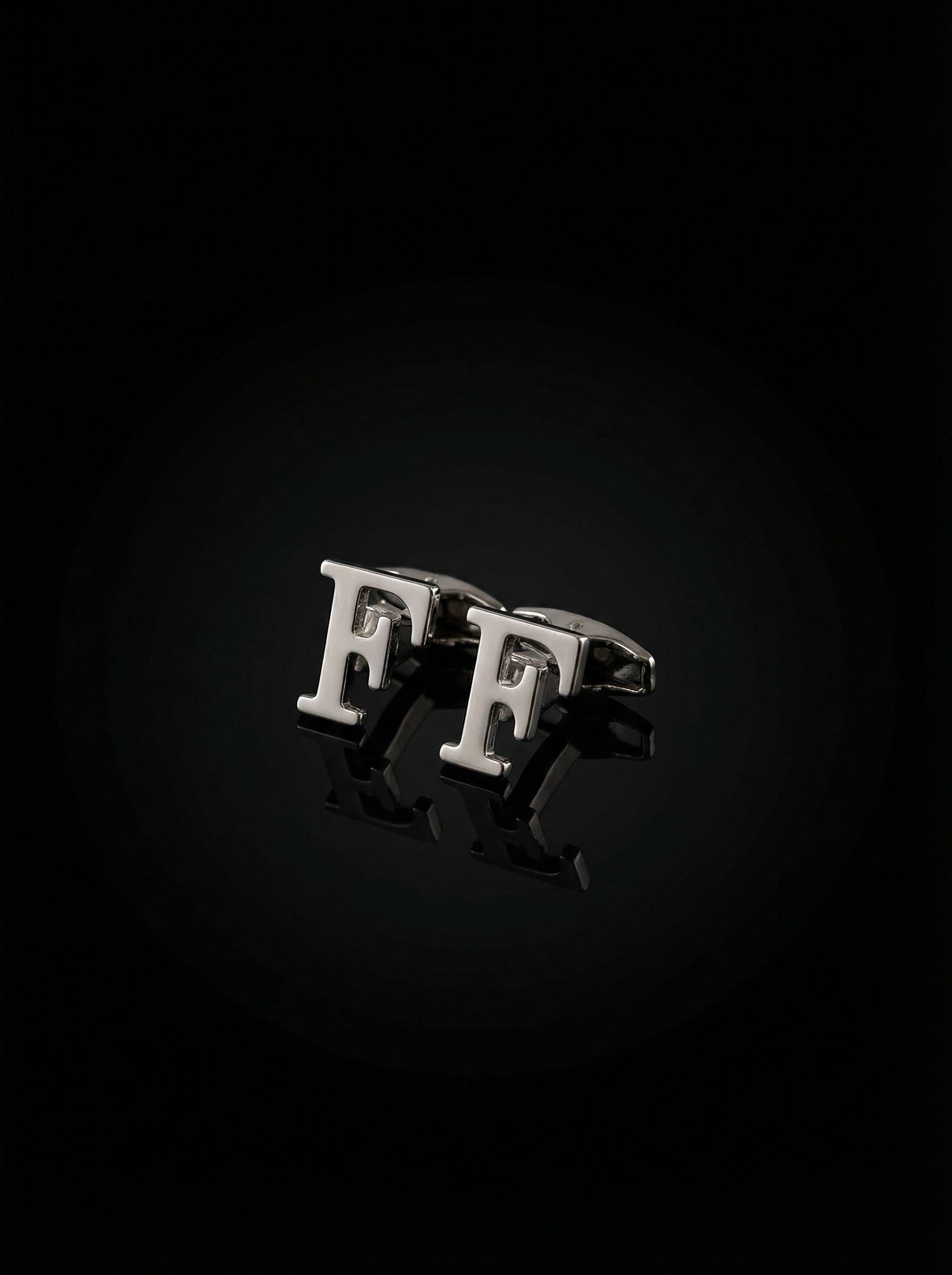 Letter F Cufflinks Tivaaro