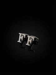 Letter F Cufflinks Tivaaro