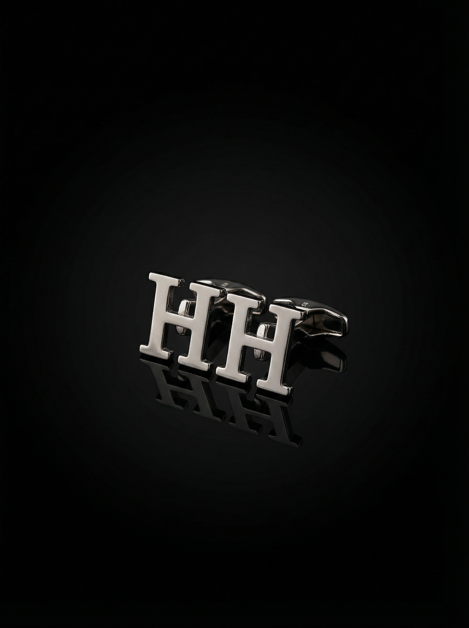 Letter H Cufflinks Tivaaro