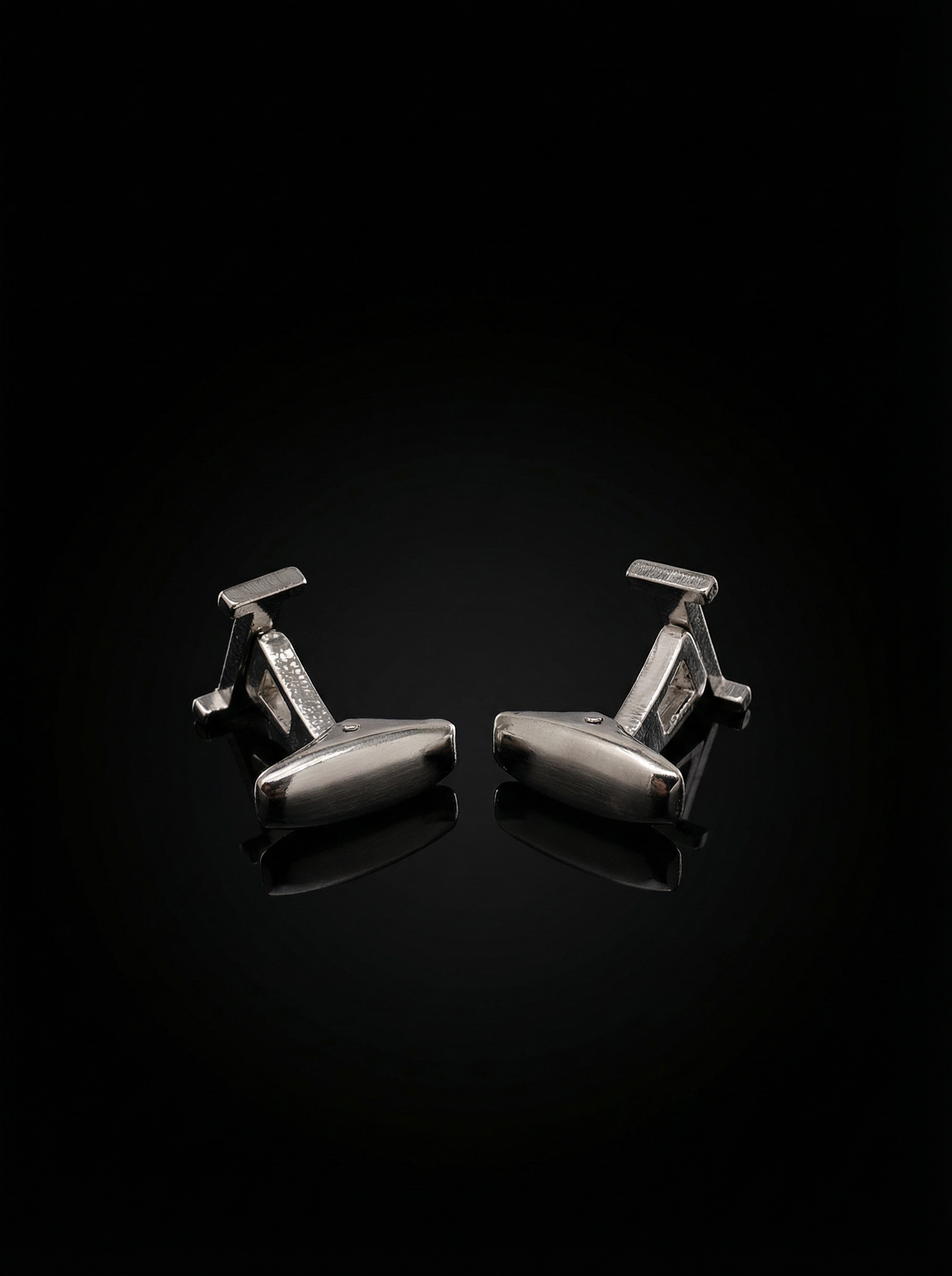 Letter I Cufflinks Tivaaro