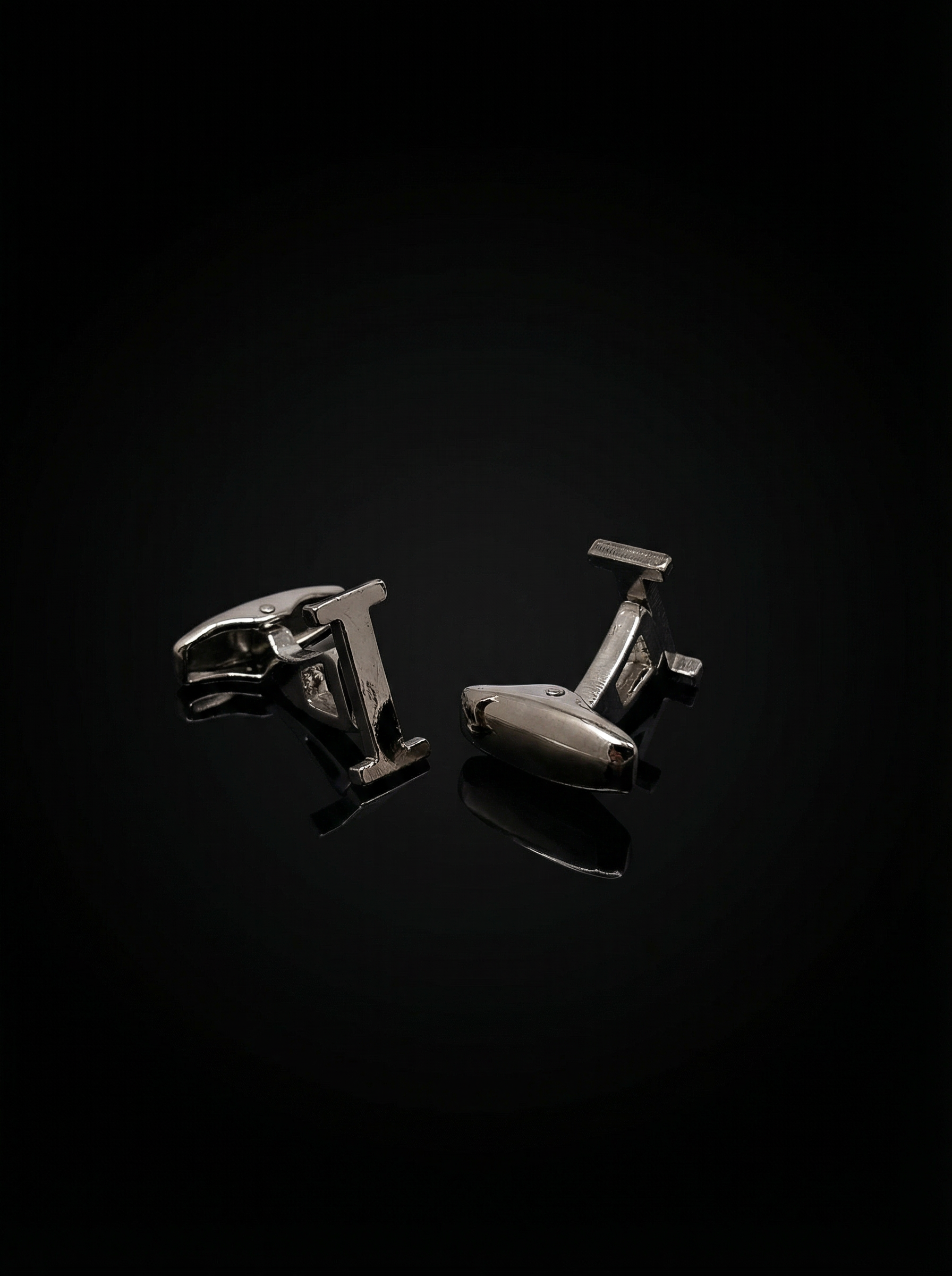 Letter I Cufflinks Tivaaro